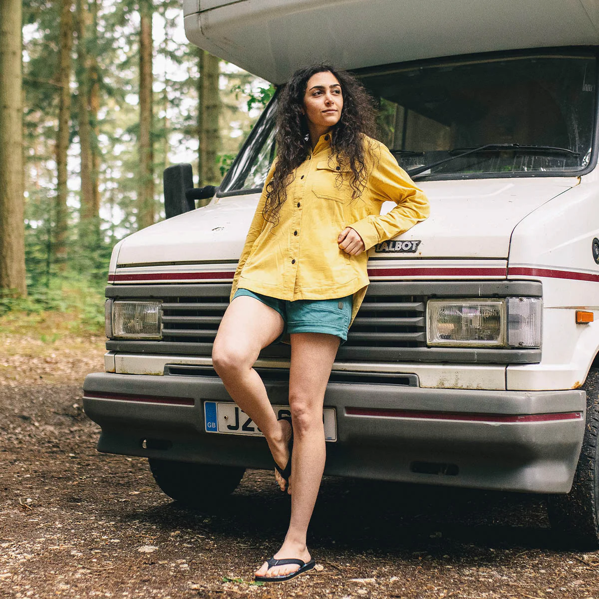 Ray Recycled Cord LS Shirt - Jojoba - Image 6