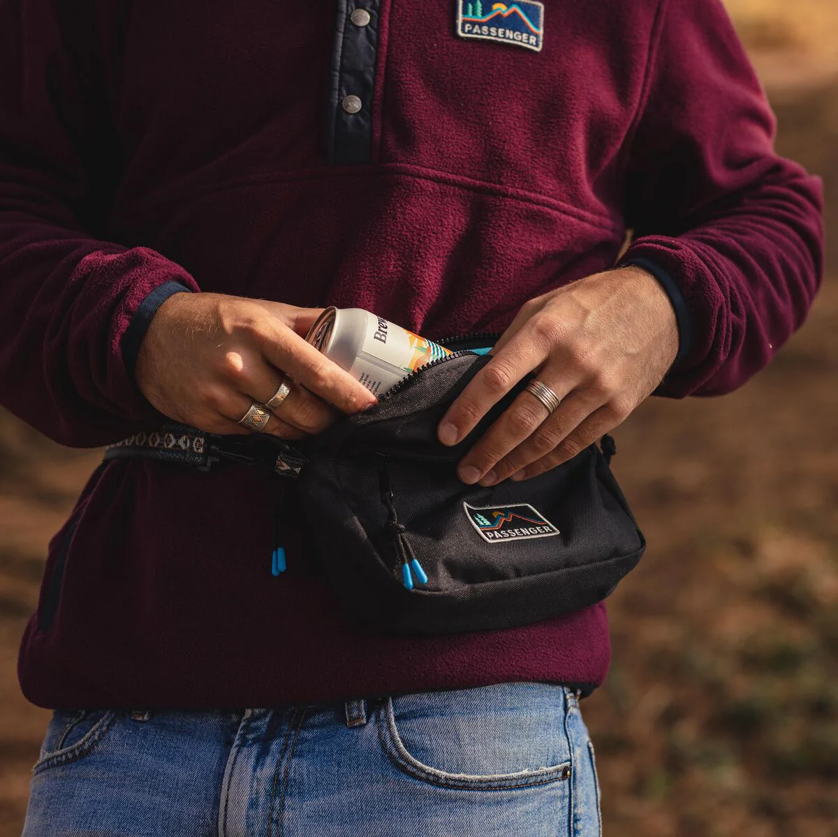 Mainland Hip Pack - Black - Image 3
