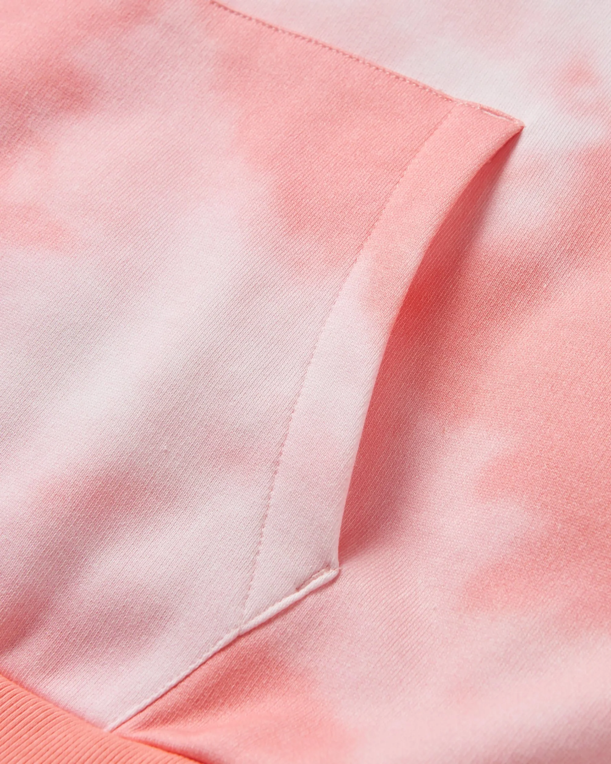 Rediscover Printed Hoodie - Tie Dye Shell Pink - Image 9