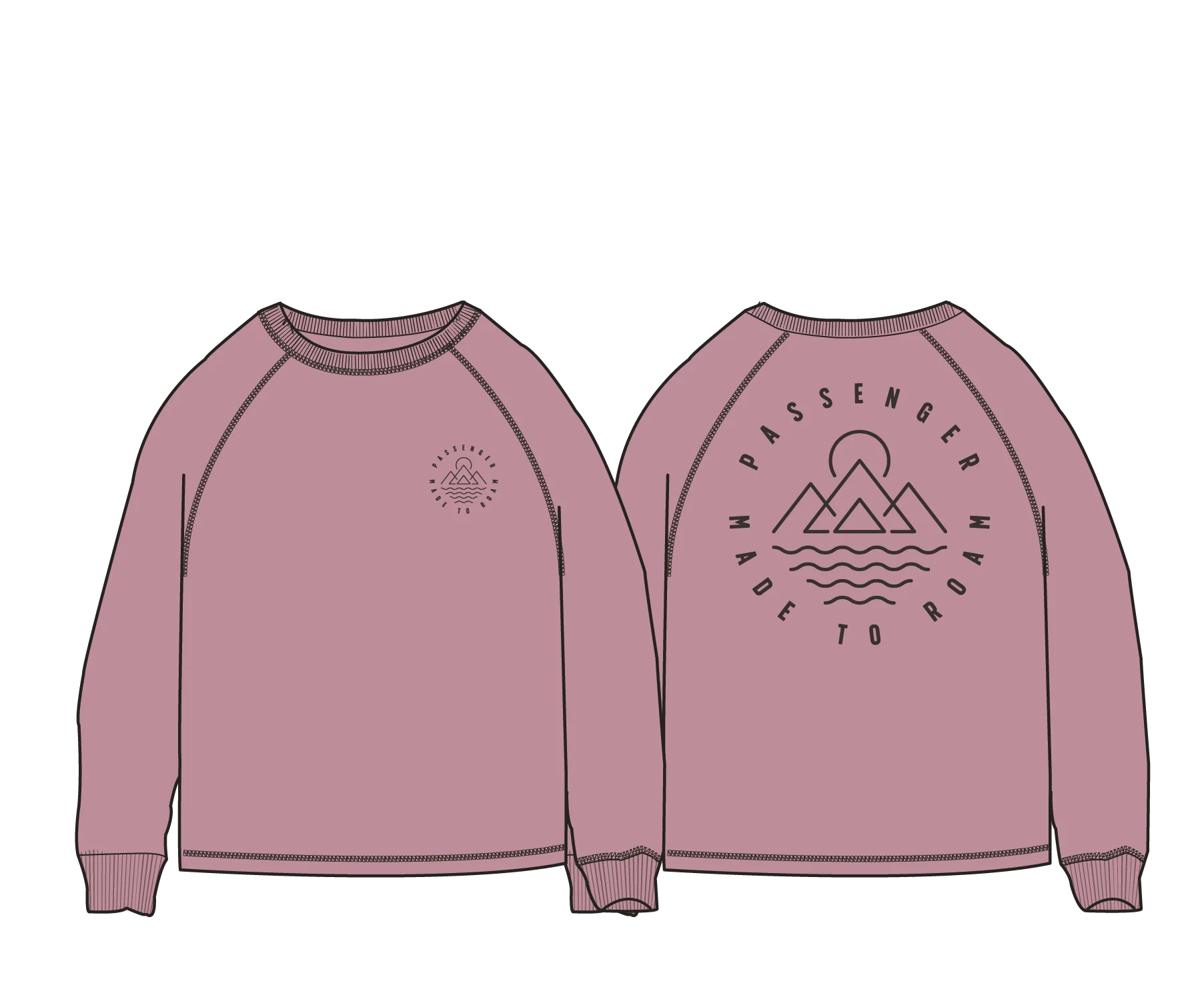 Remote Sweatshirt - Pink Haze - Image 6