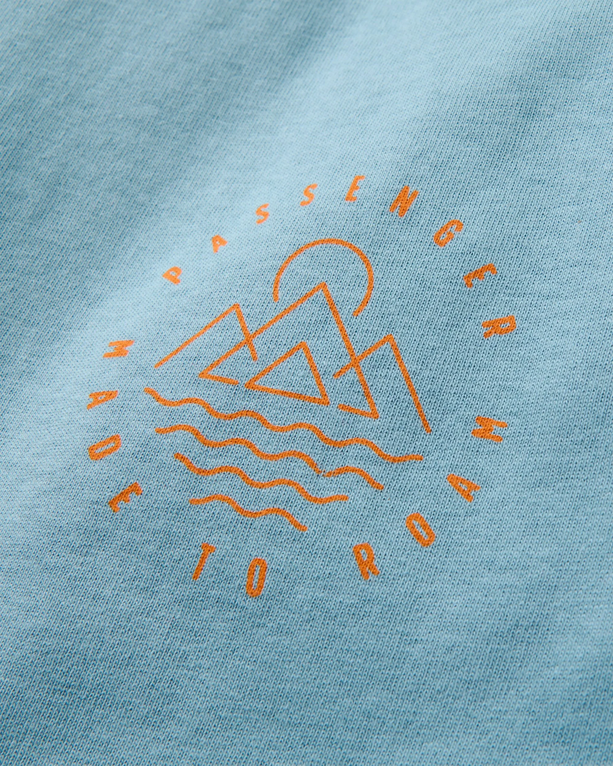 Remote T-Shirt - Faded Denim - Image 3