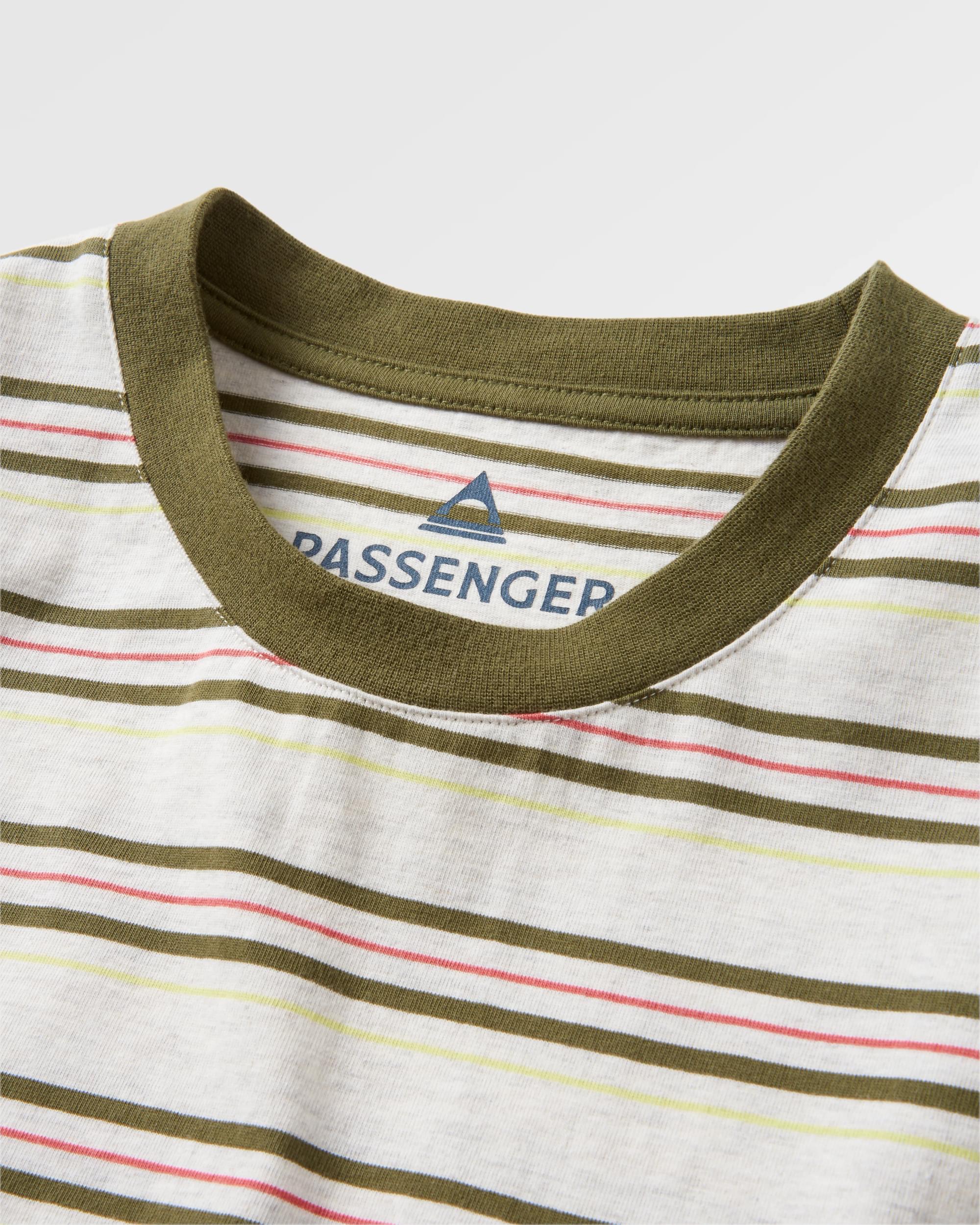 Retro Relaxed Fit T-Shirt - Birch Marl - Image 7
