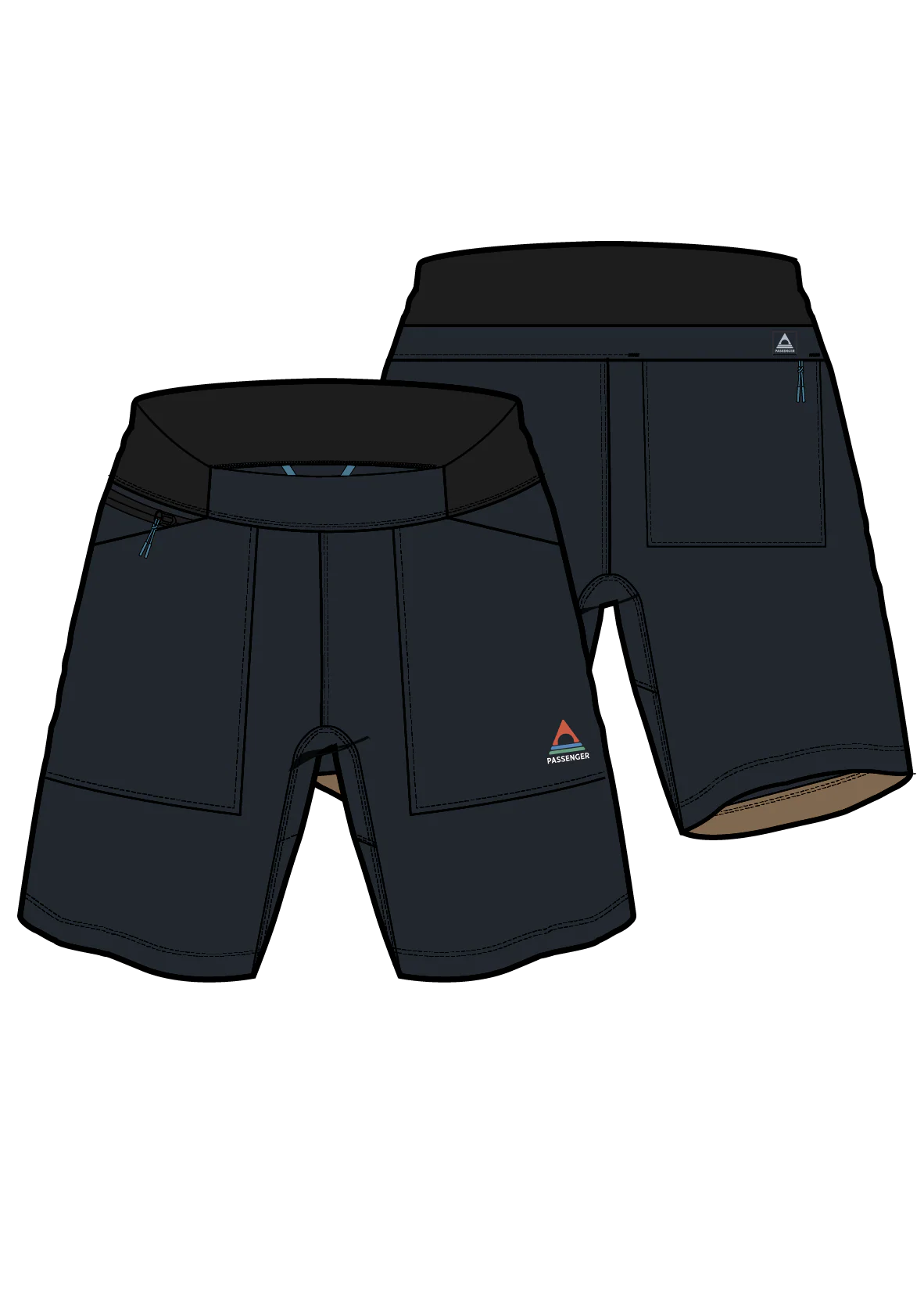 Ridescape Women's Active Short - Black - Image 7
