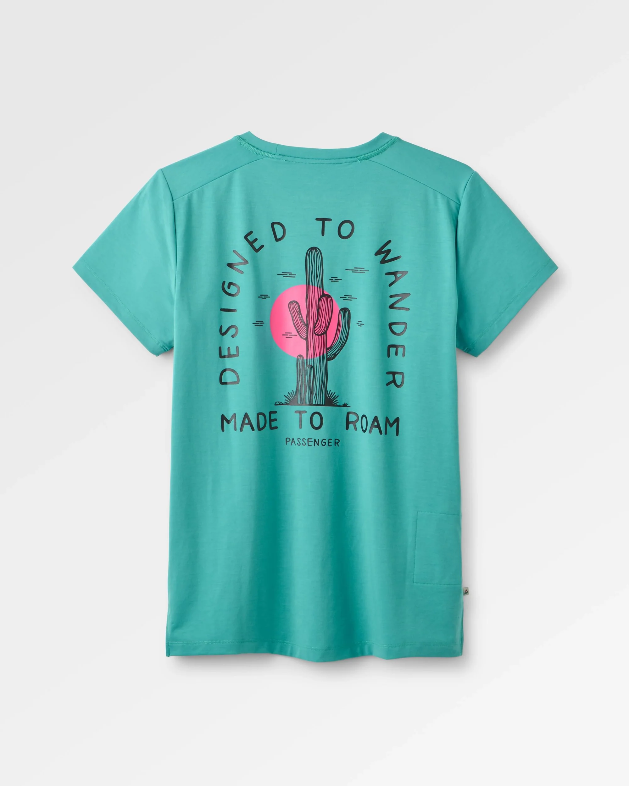 Ridescape Women's Active T-Shirt - Ocean Teal - Image 2