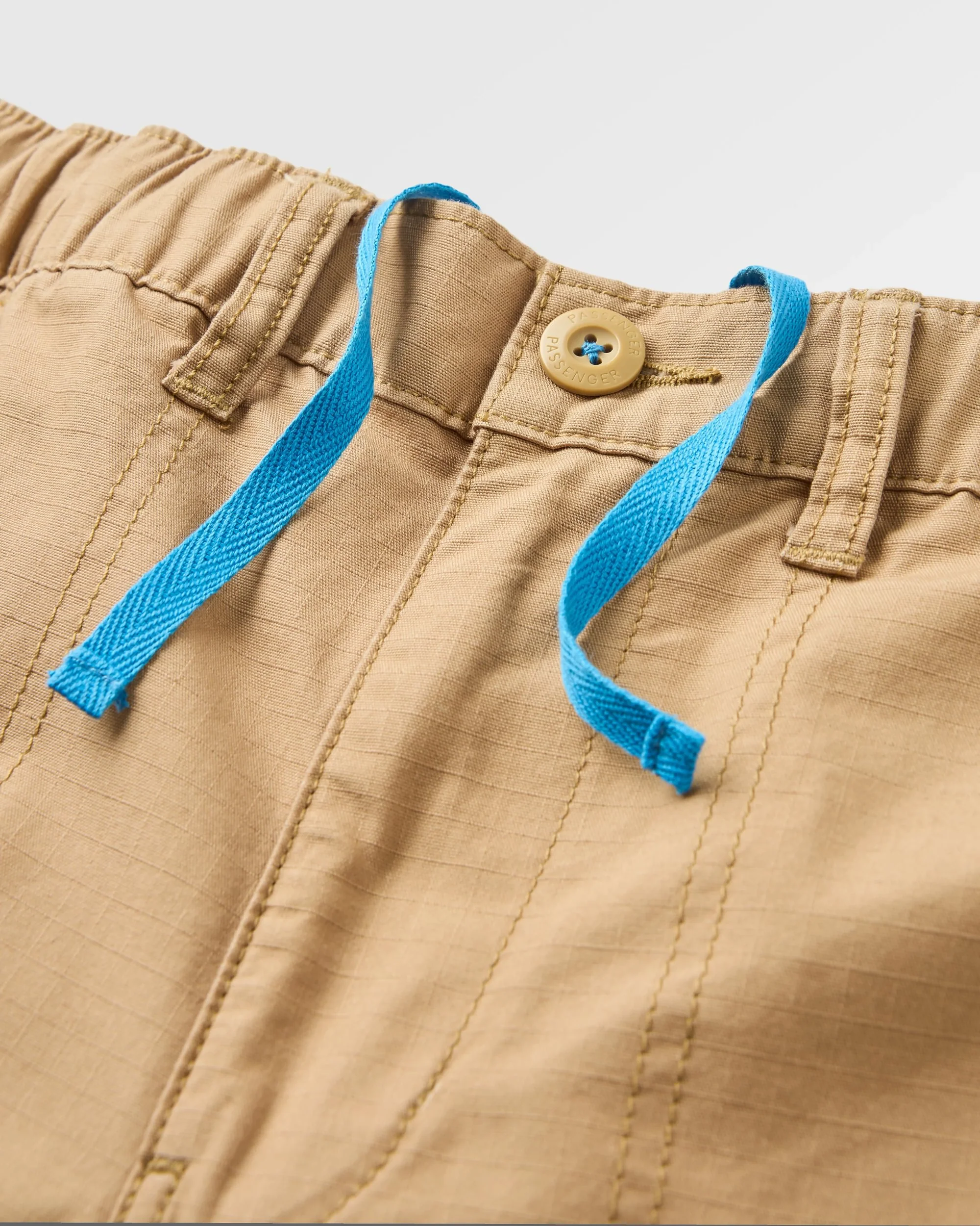Rif-Raf Organic Cotton Ripstop Trouser - Biscuit - Image 11