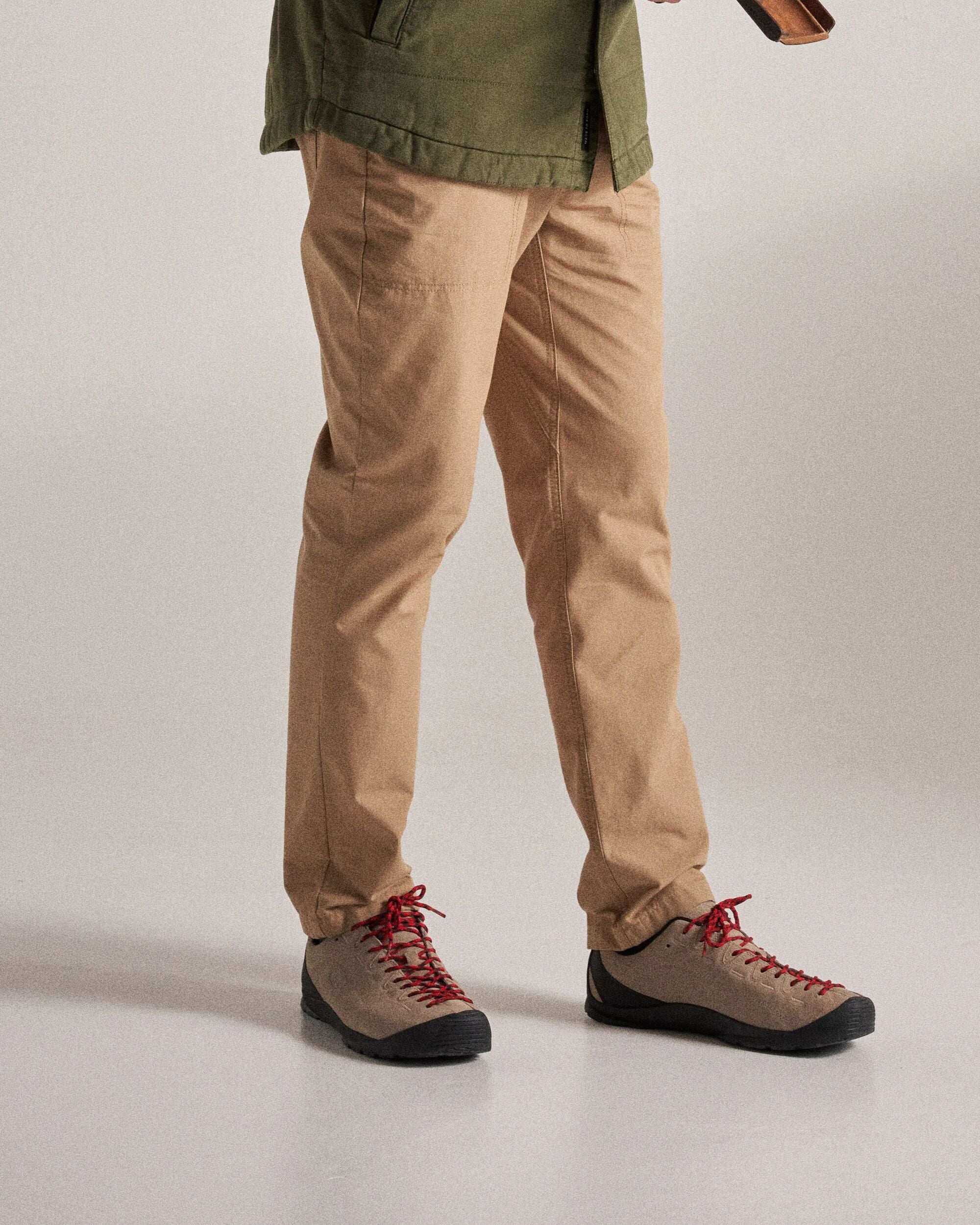 Rif-Raf Organic Cotton Ripstop Trouser - Biscuit - Image 7