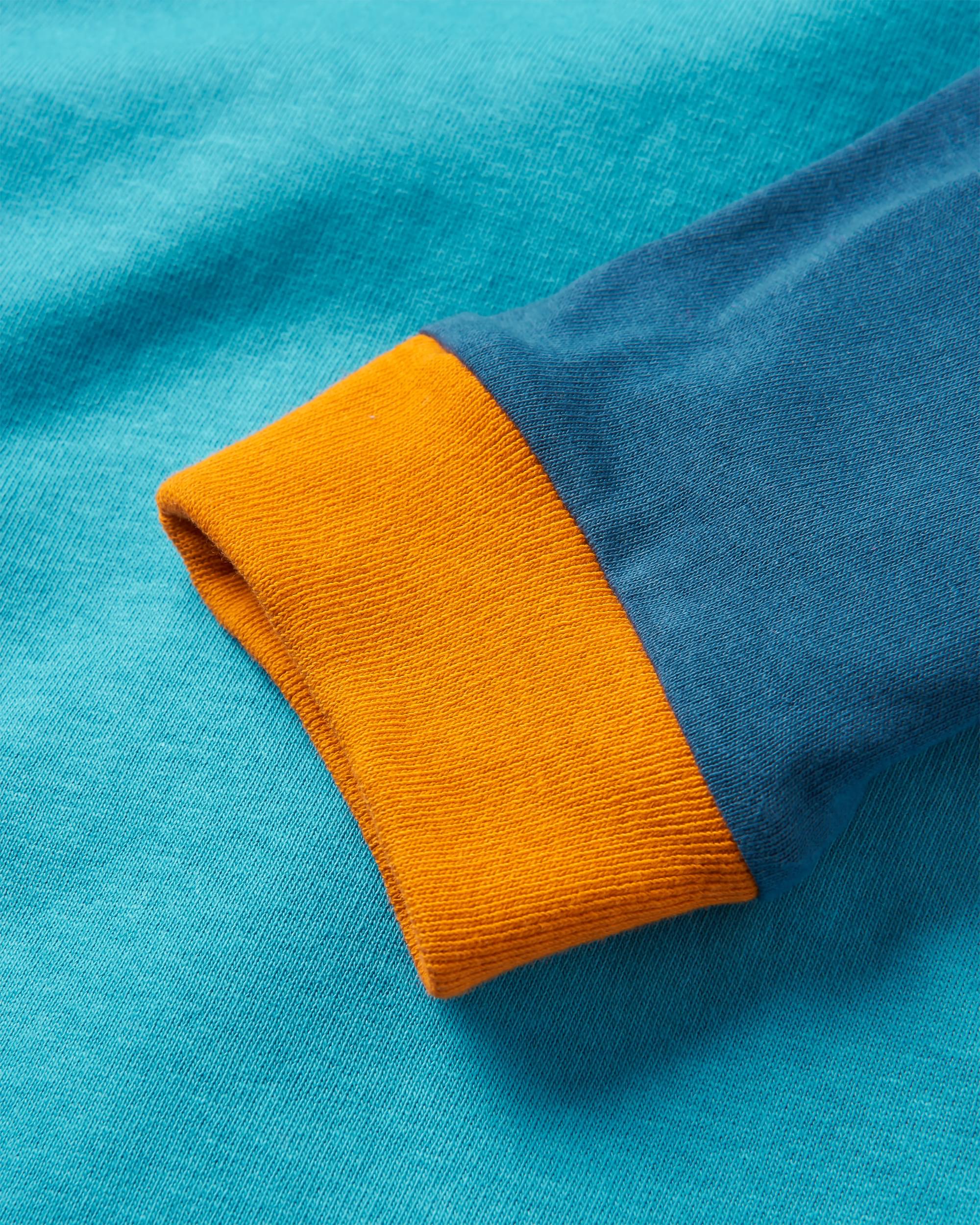 Riser LS T-Shirt - Atlantic Blue - Image 4