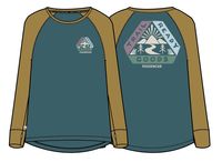 River Active LS T-Shirt - Dusty Ochre/ Corsair Blue - Image 12