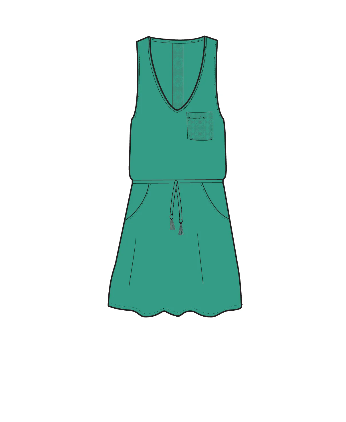 Rivergate Dress - Greenlake - Image 10
