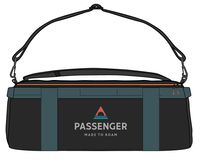 Road Trip 50L Duffel Backpack - Black - Image 12