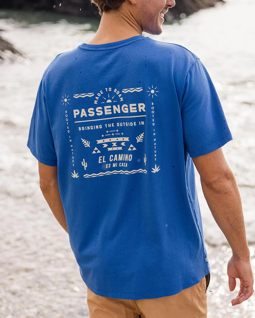 Roam Free T-Shirt - True Blue
