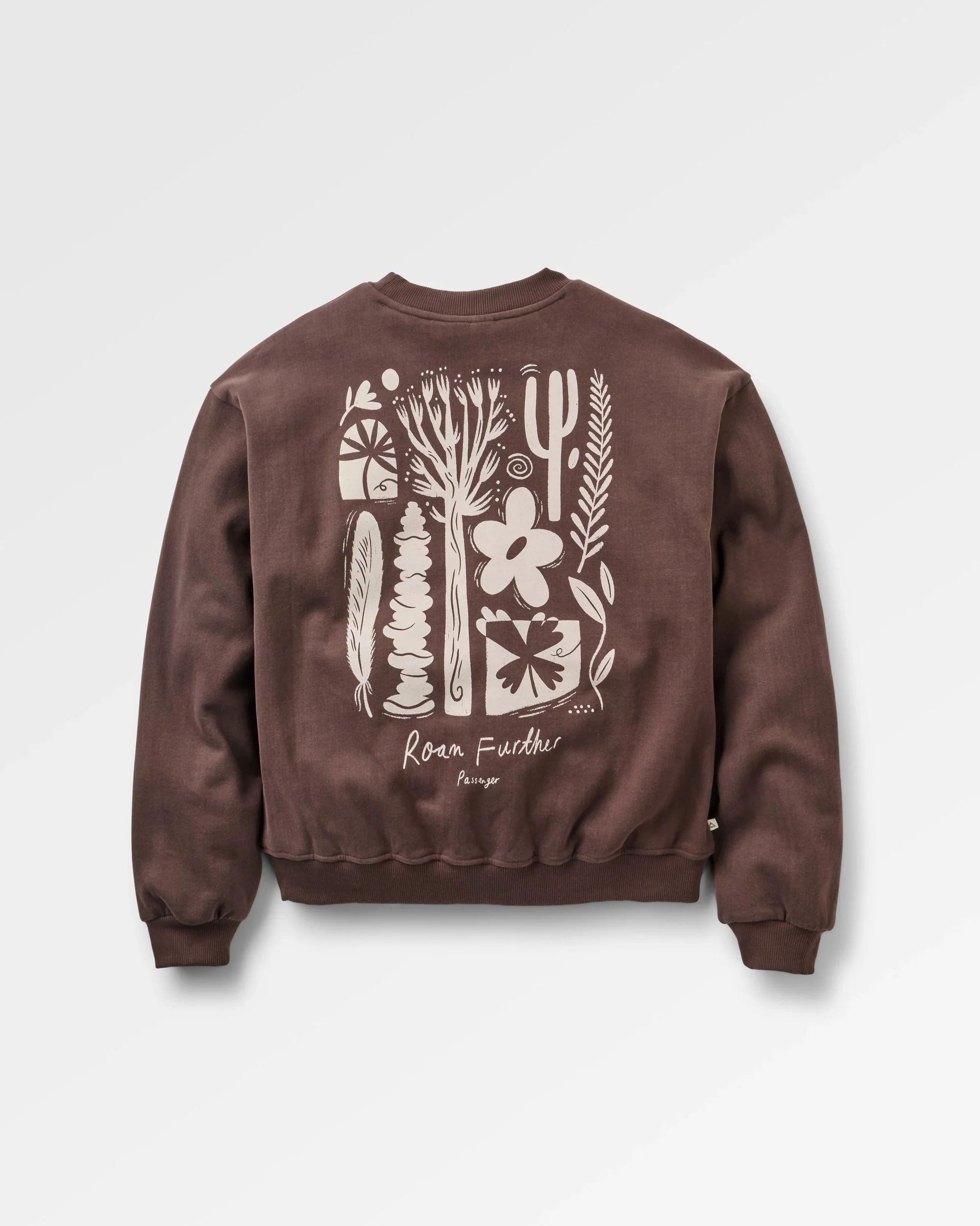 Roam Further Sweatshirt - Espresso - Image 2