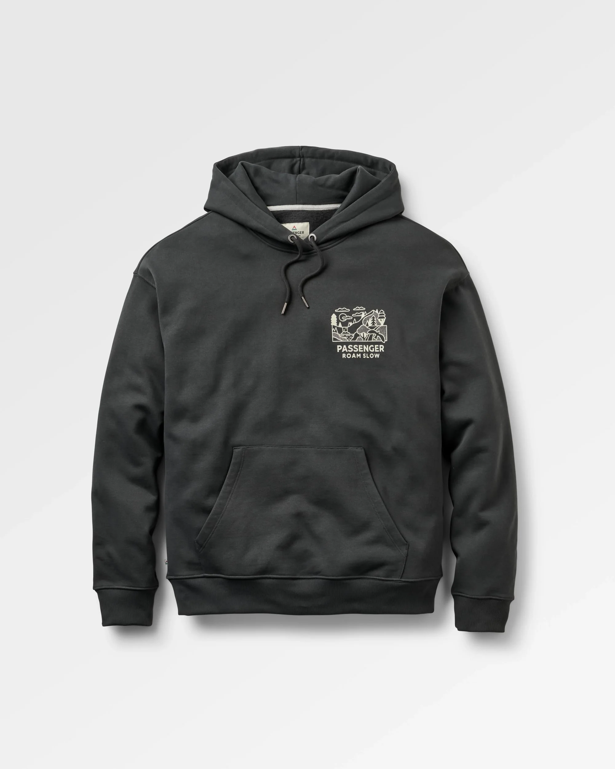 Roam Slow Men's Hoodie - Black - Image 2
