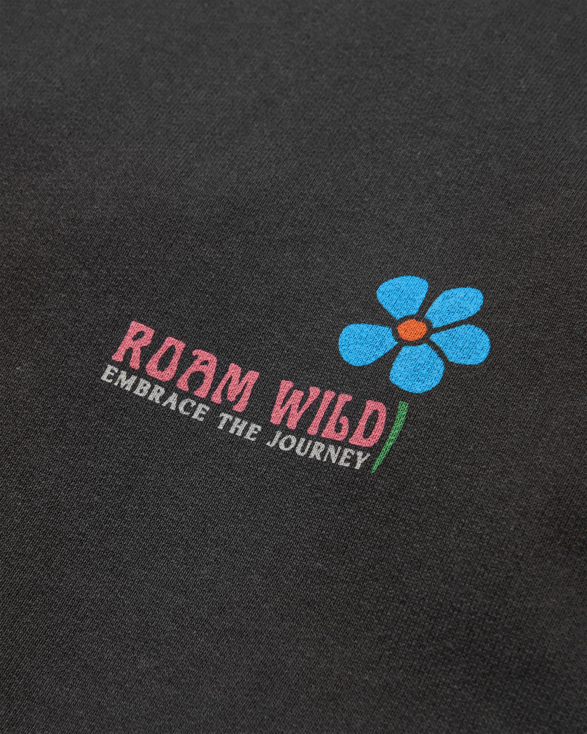 Roam Wild Hoodie - Black - Image 3