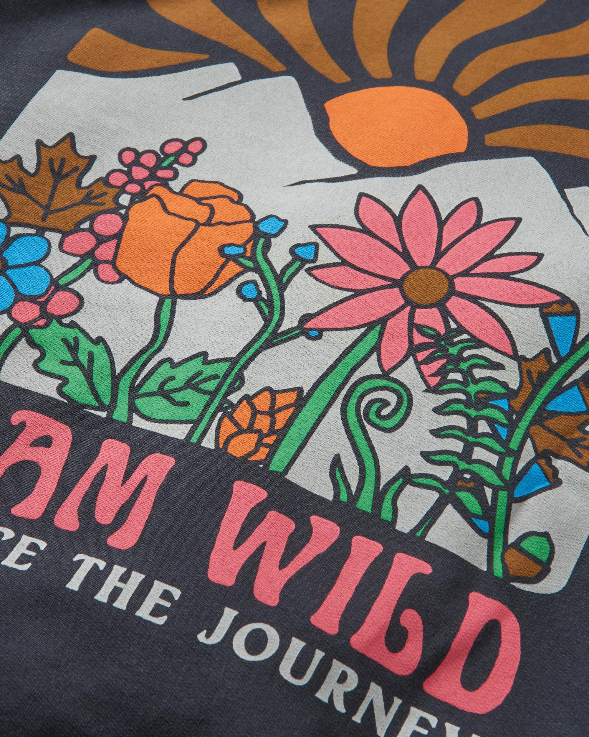 Roam Wild Hoodie - Black - Image 7