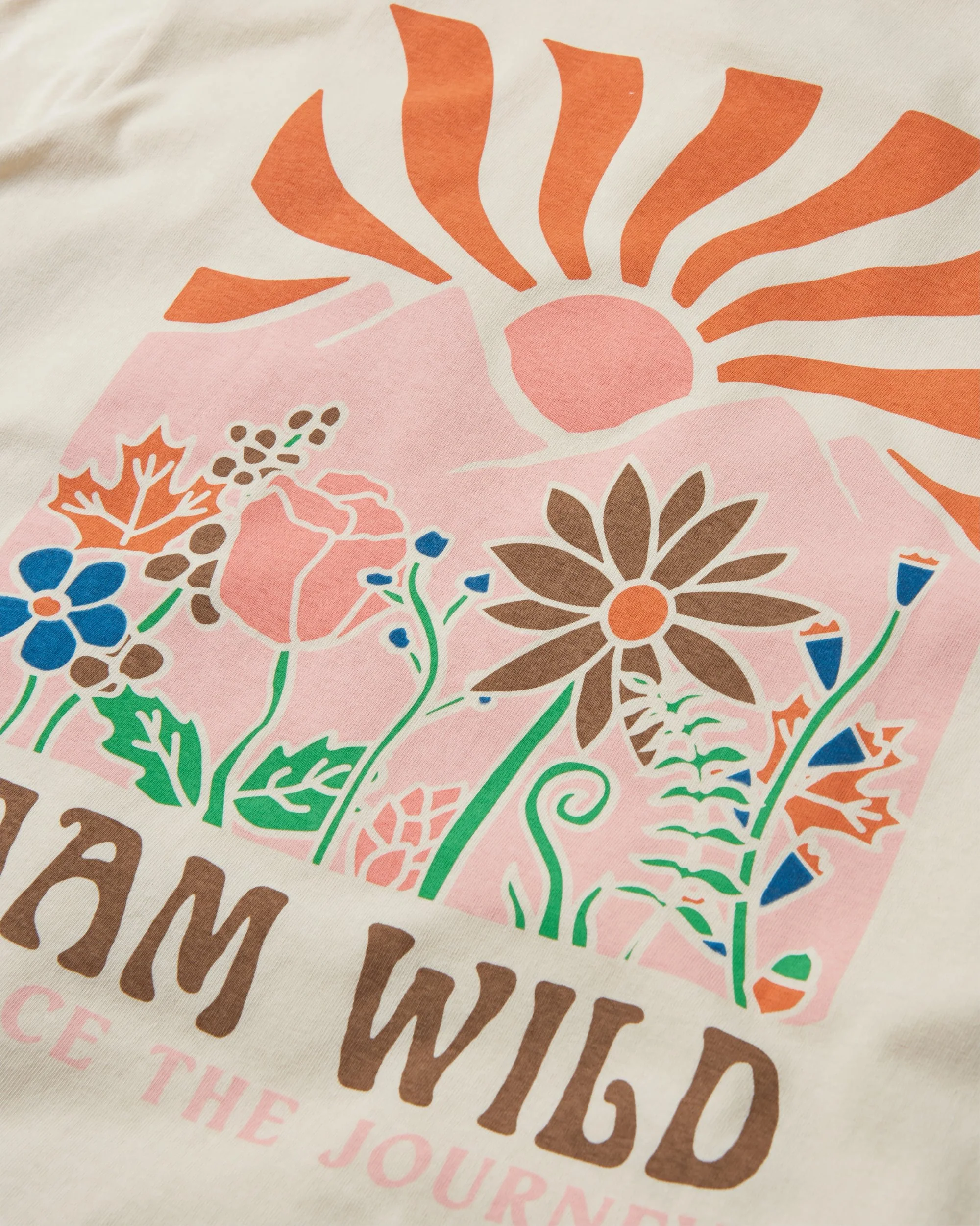 Roam Wild T-Shirt - Birch - Image 5