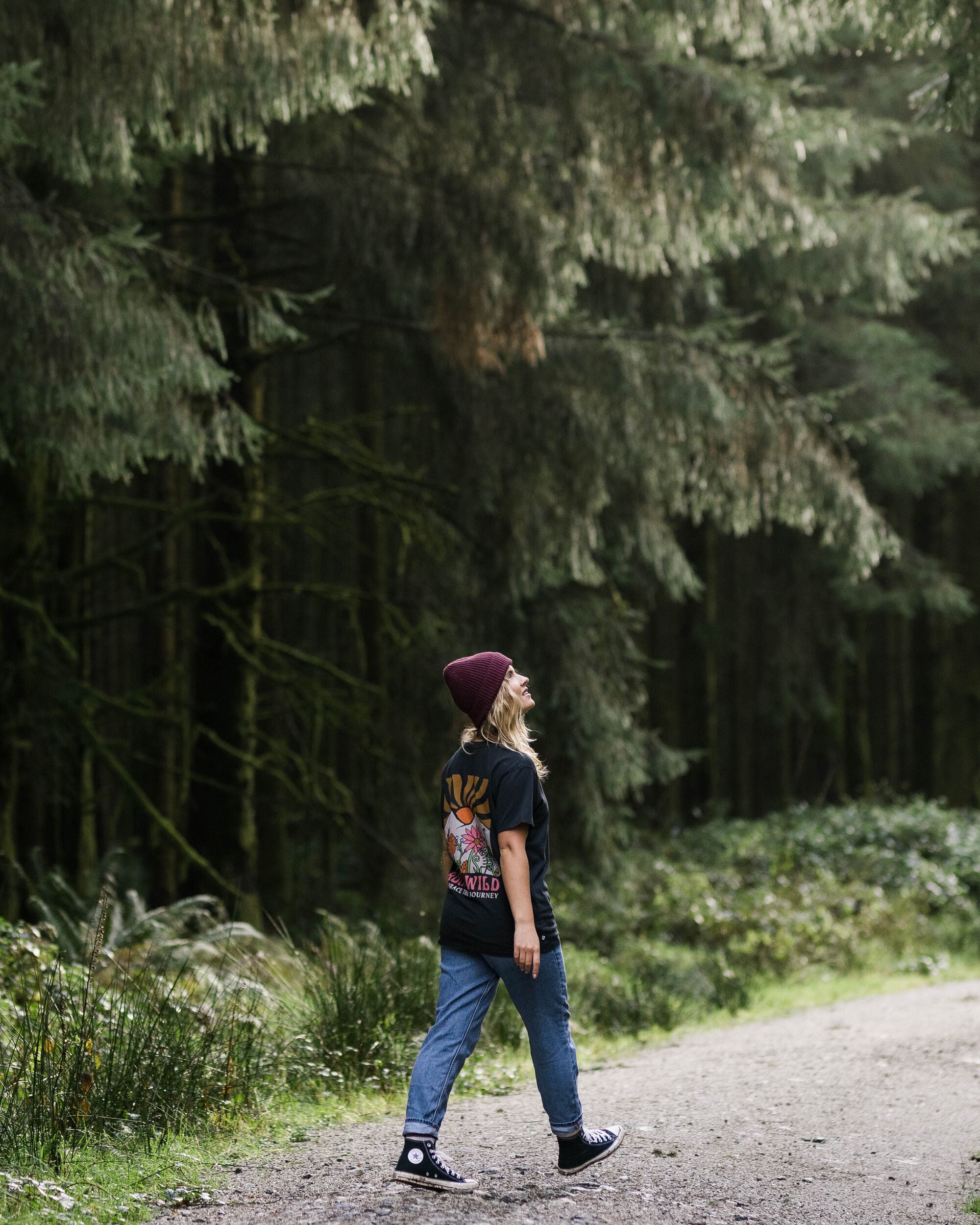 Roam Wild T-Shirt - Black - Image 5