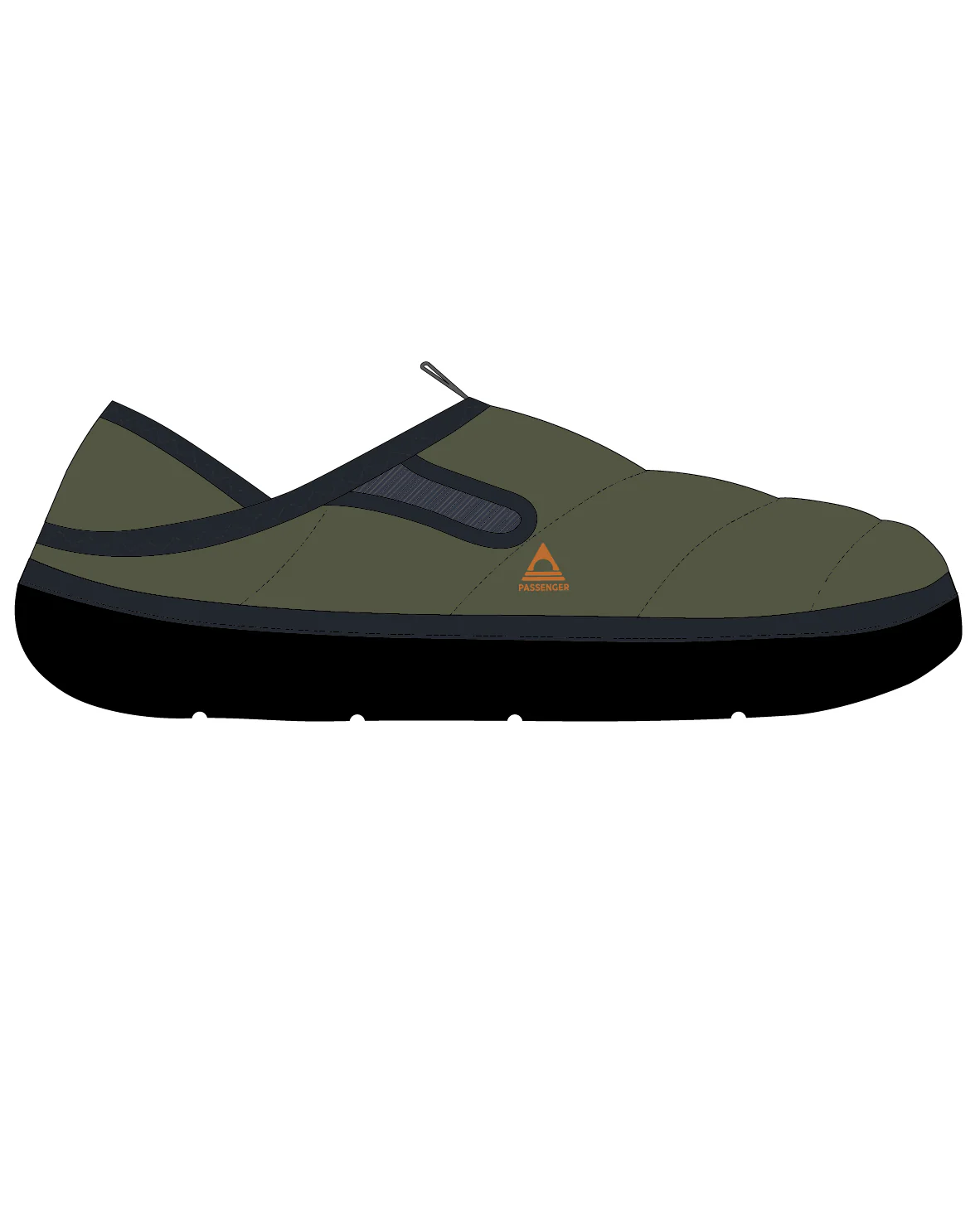 Roamer Men's Slipper - Dusty Olive - Image 6
