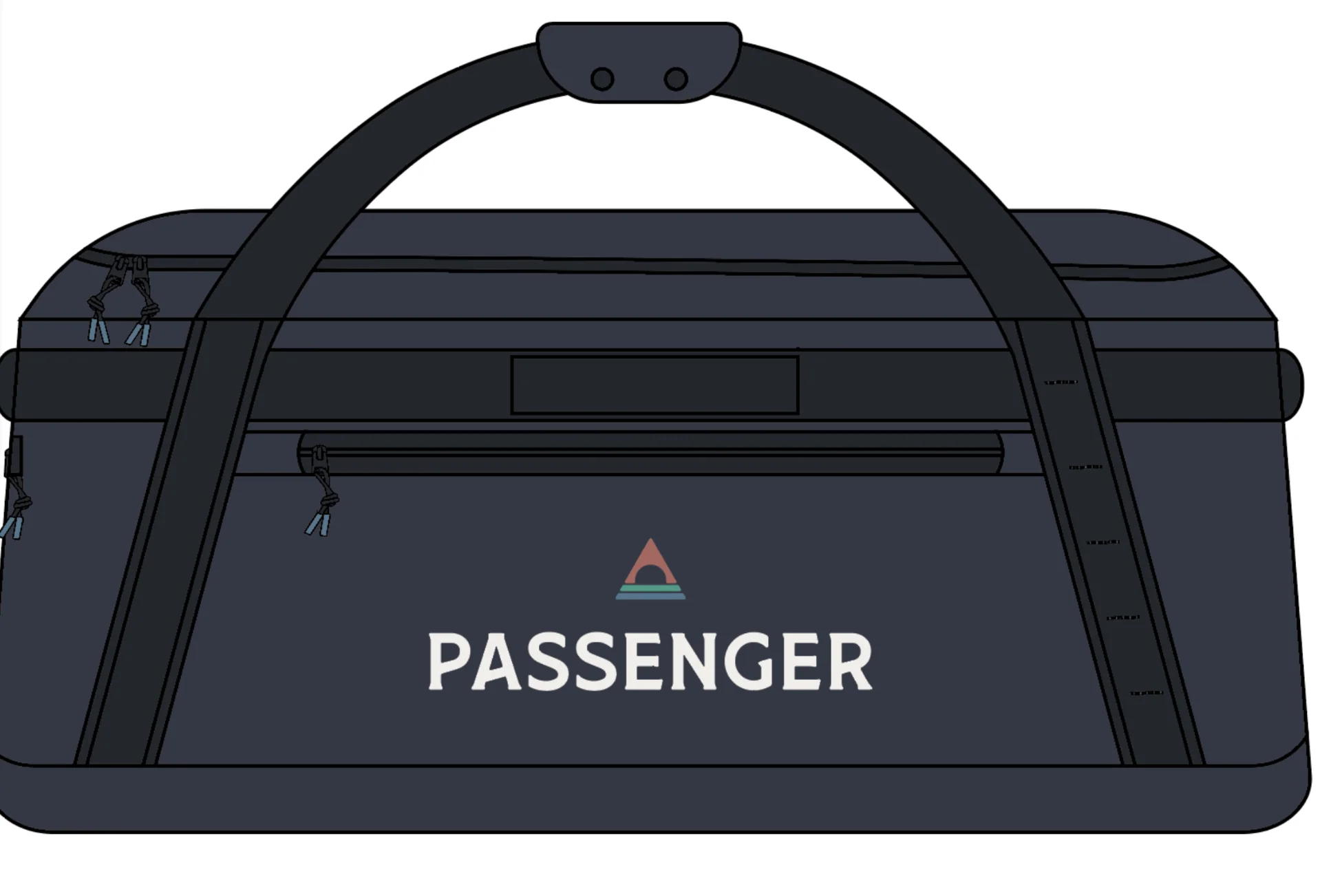 Roamer 40L Duffel Bag - Phantom Black - Image 14