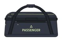 Roamer 40L Duffel Bag - Black - Image 15