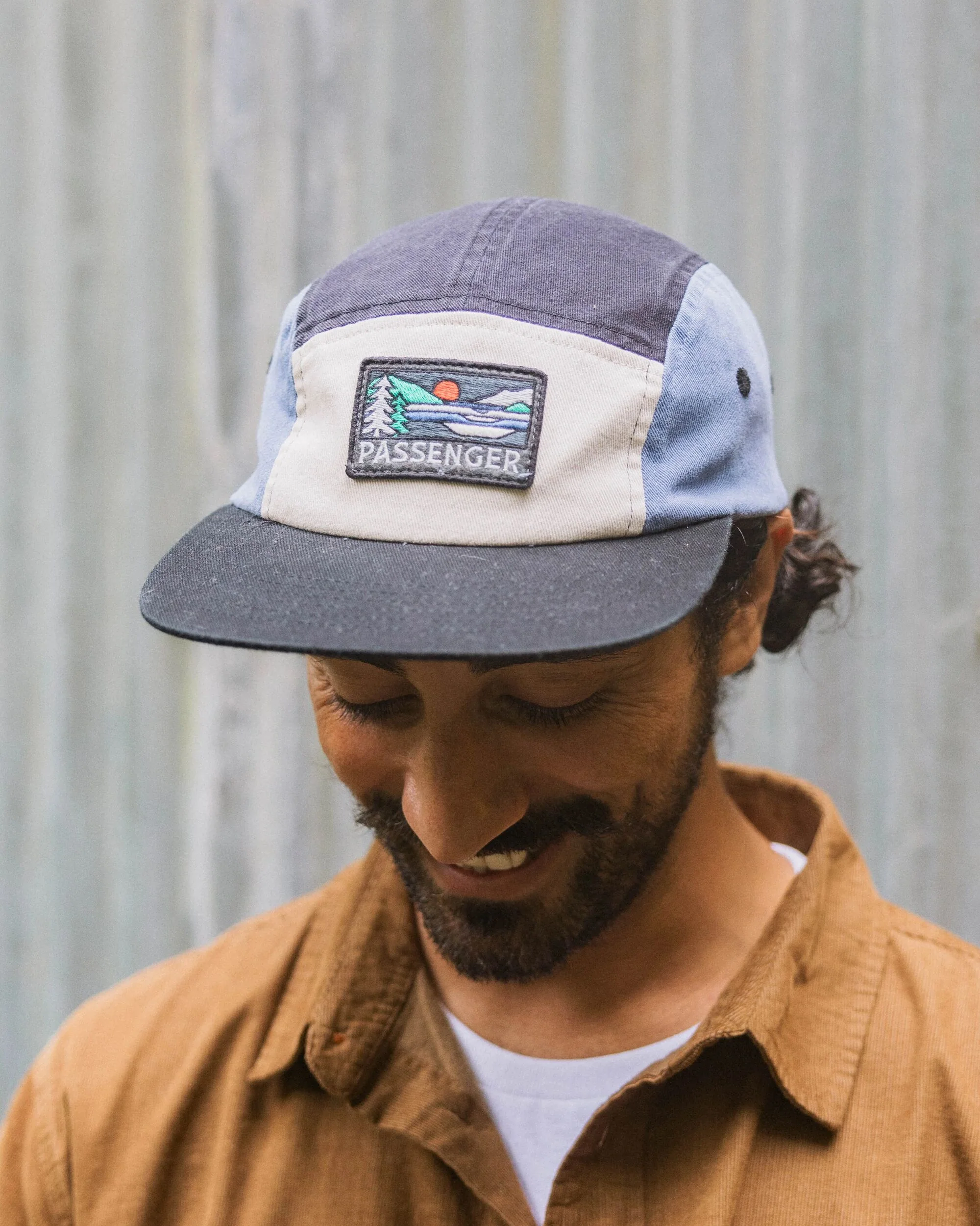 Roamer 5 Panel Cap - Charcoal Multi - Image 2