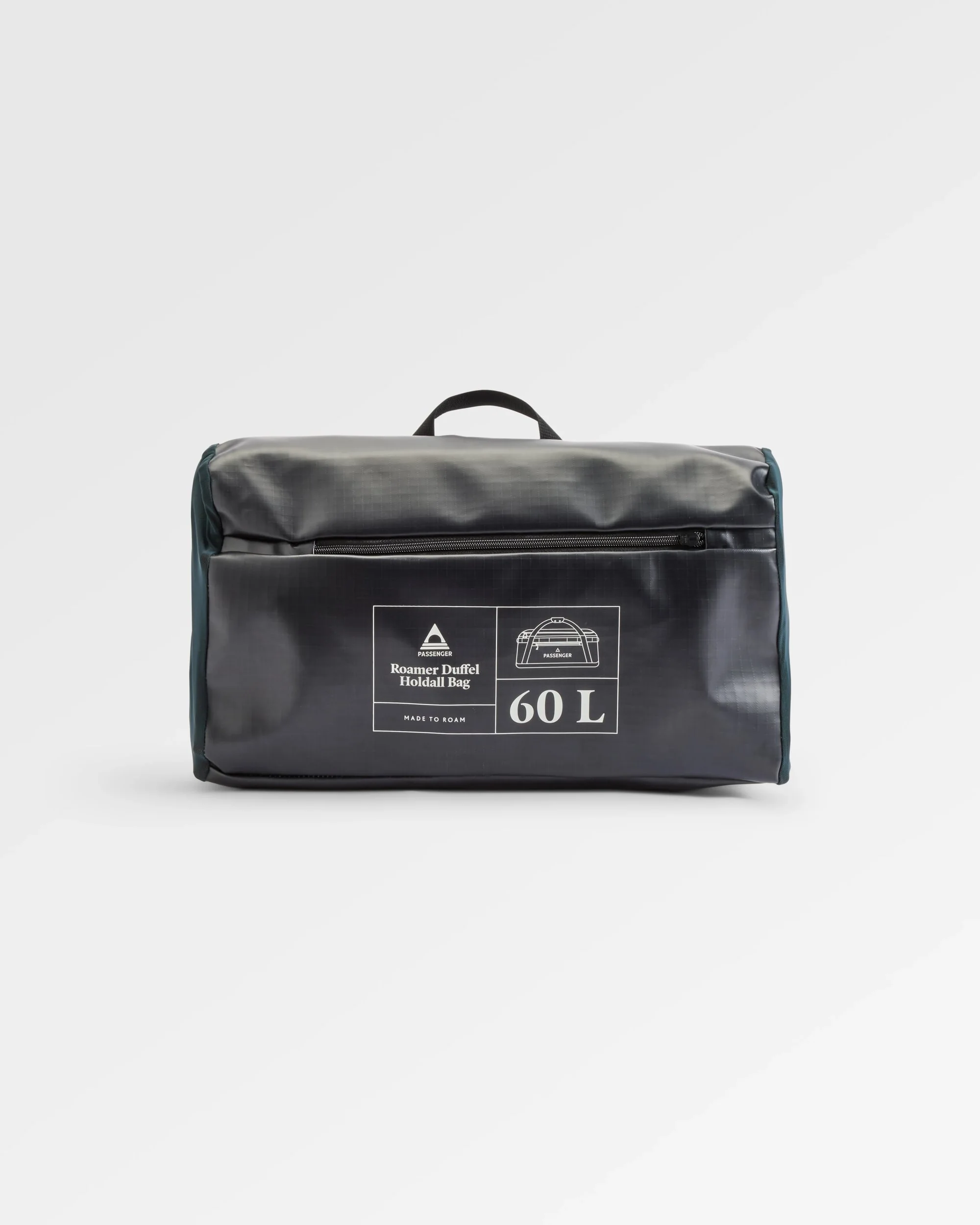 Roamer 60L Duffel Bag - Phantom Black - Image 14