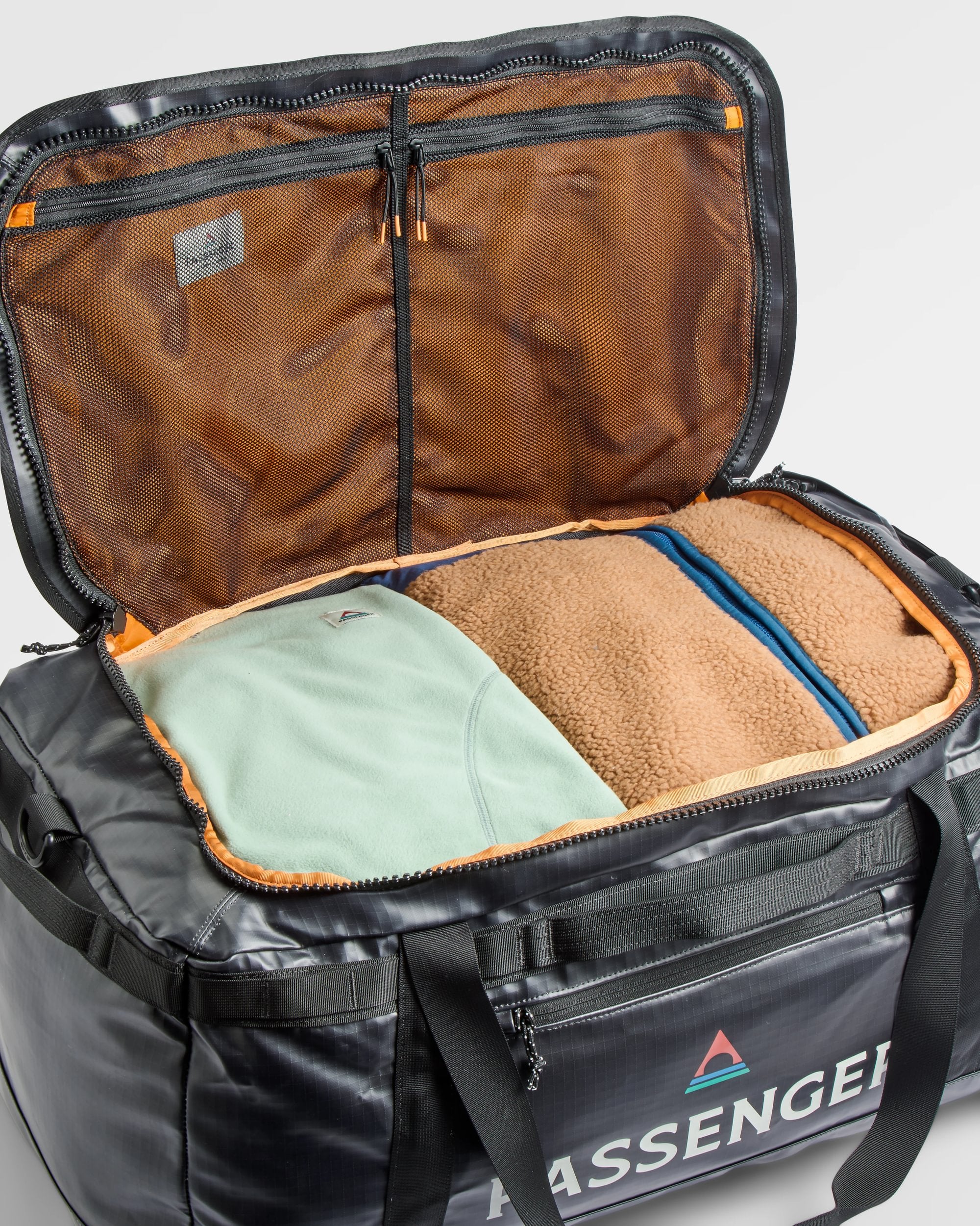 Roamer 80L Duffel Bag - Phantom Black - Image 6