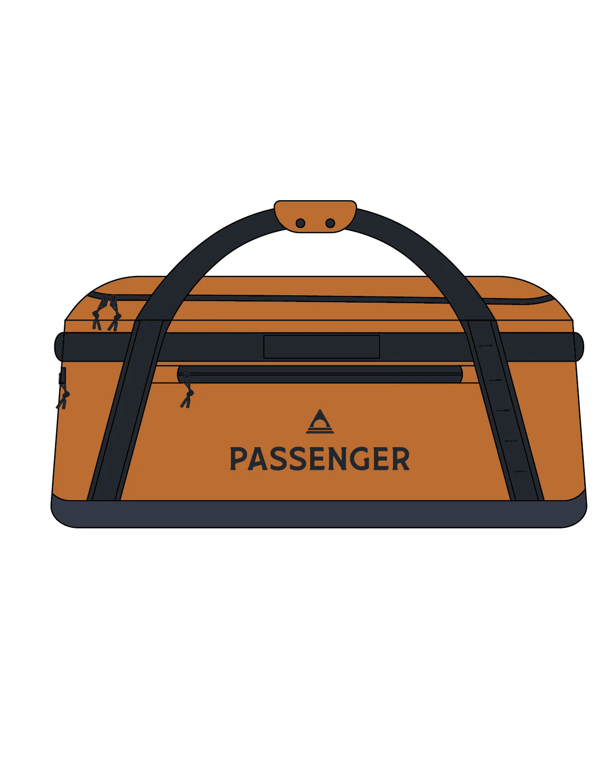 Roamer 80L Duffel Bag - Sunrise Orange - Image 14