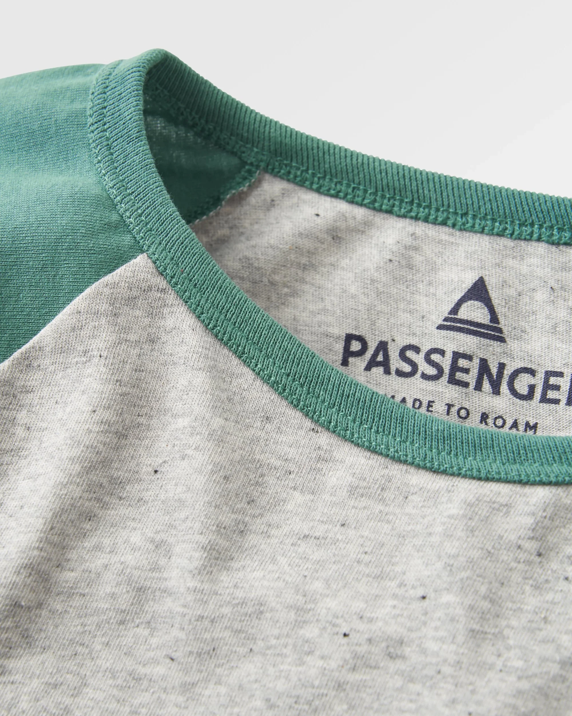 Roamer Raglan LS T-Shirt - Grey Marl - Image 4