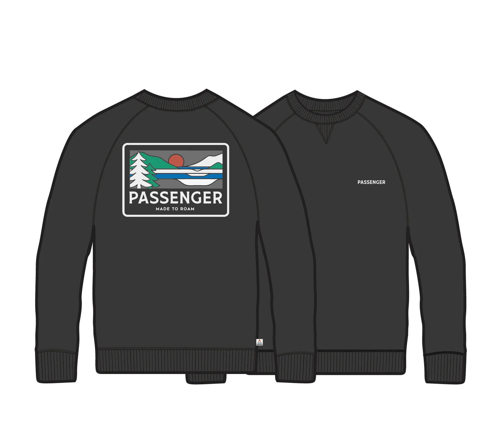 Roamer Men's Sweatshirt - Black - Image 9