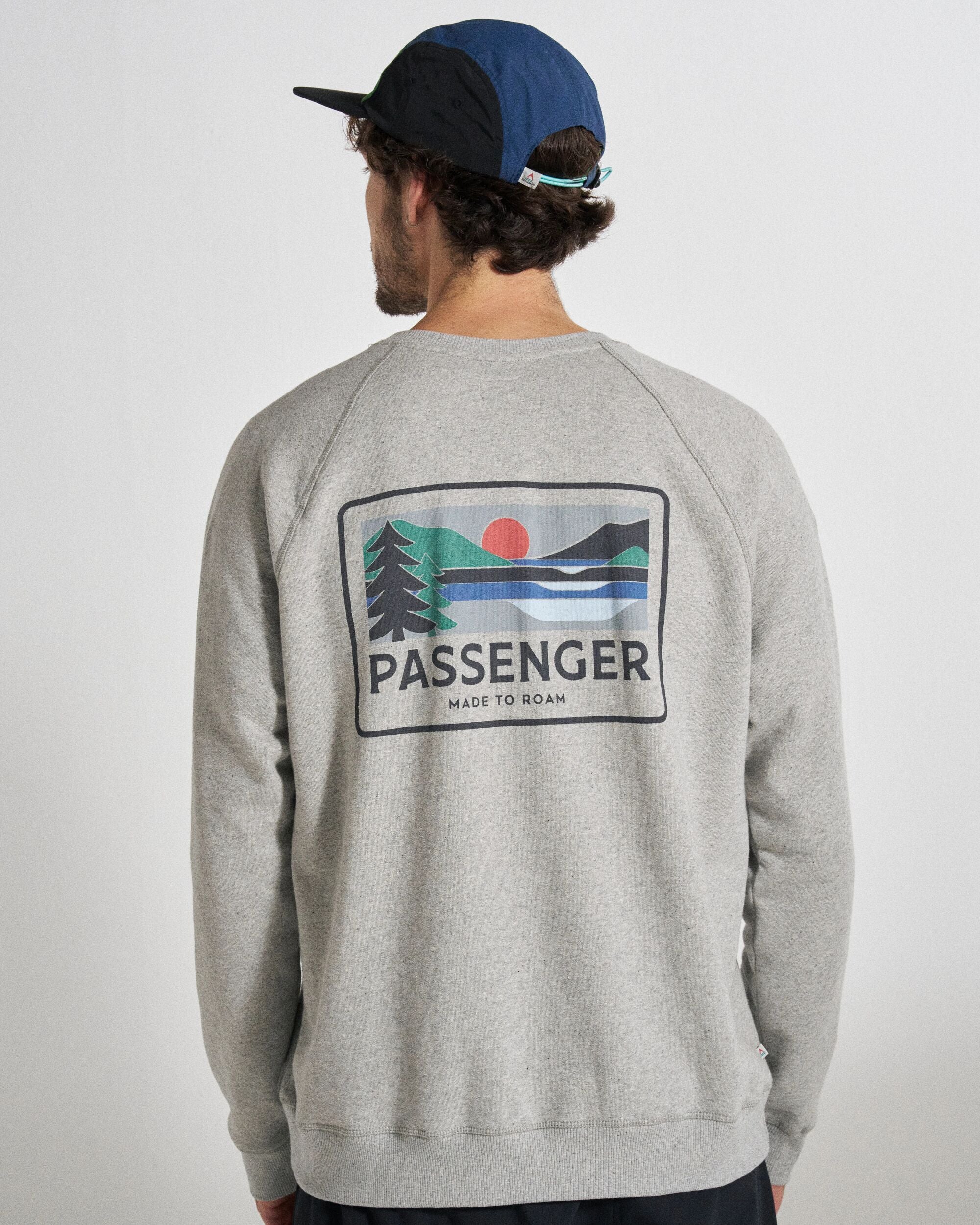Roamer Men's Sweatshirt - Grey Marl - Image 3