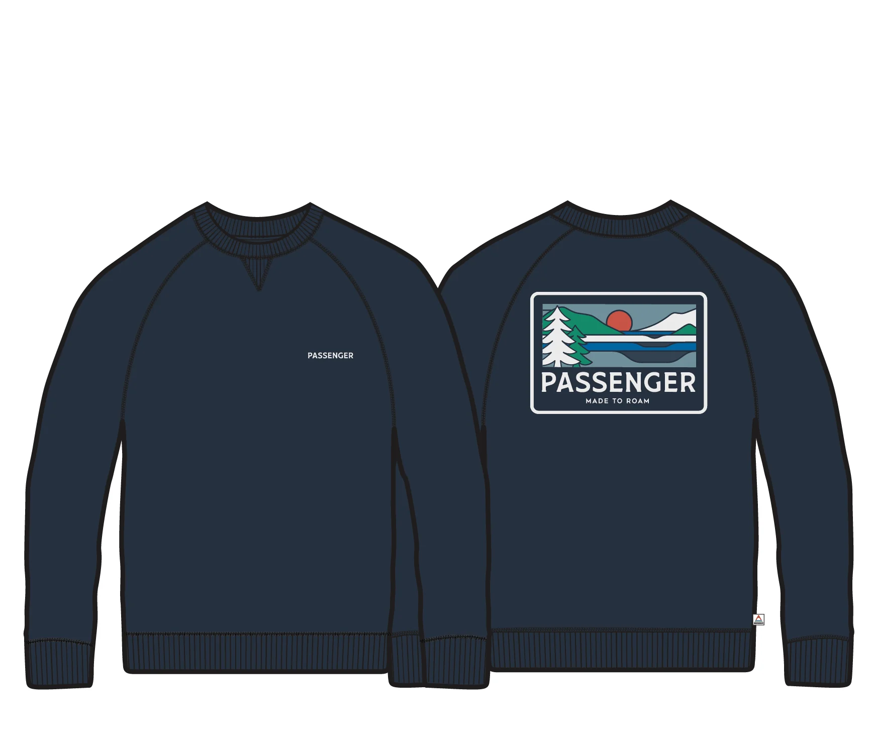 Roamer Men's Sweatshirt - Rich Navy - Image 9