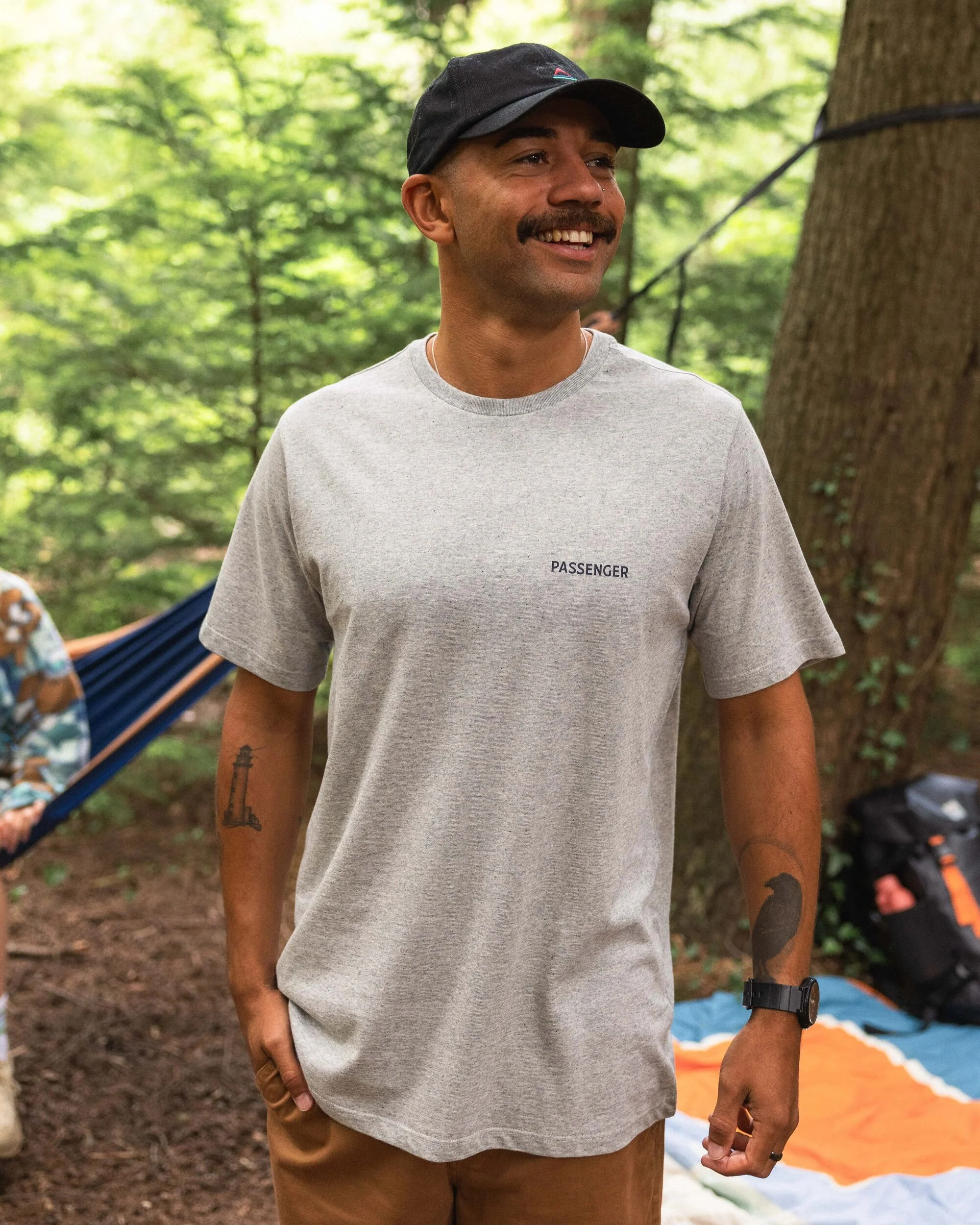 Roamer Men's T-Shirt - Grey Marl - Image 6