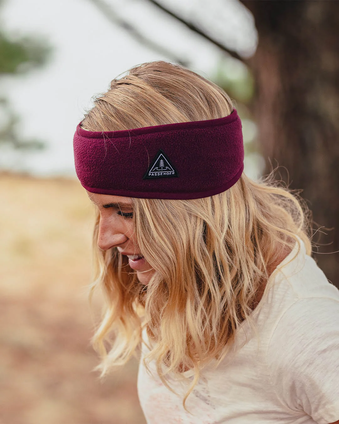 Roamer Polar Fleece Headband - Windsor Wine - Image 2