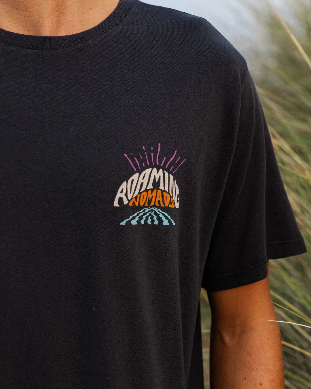 Roaming Nomads T-Shirt - Black - Image 3