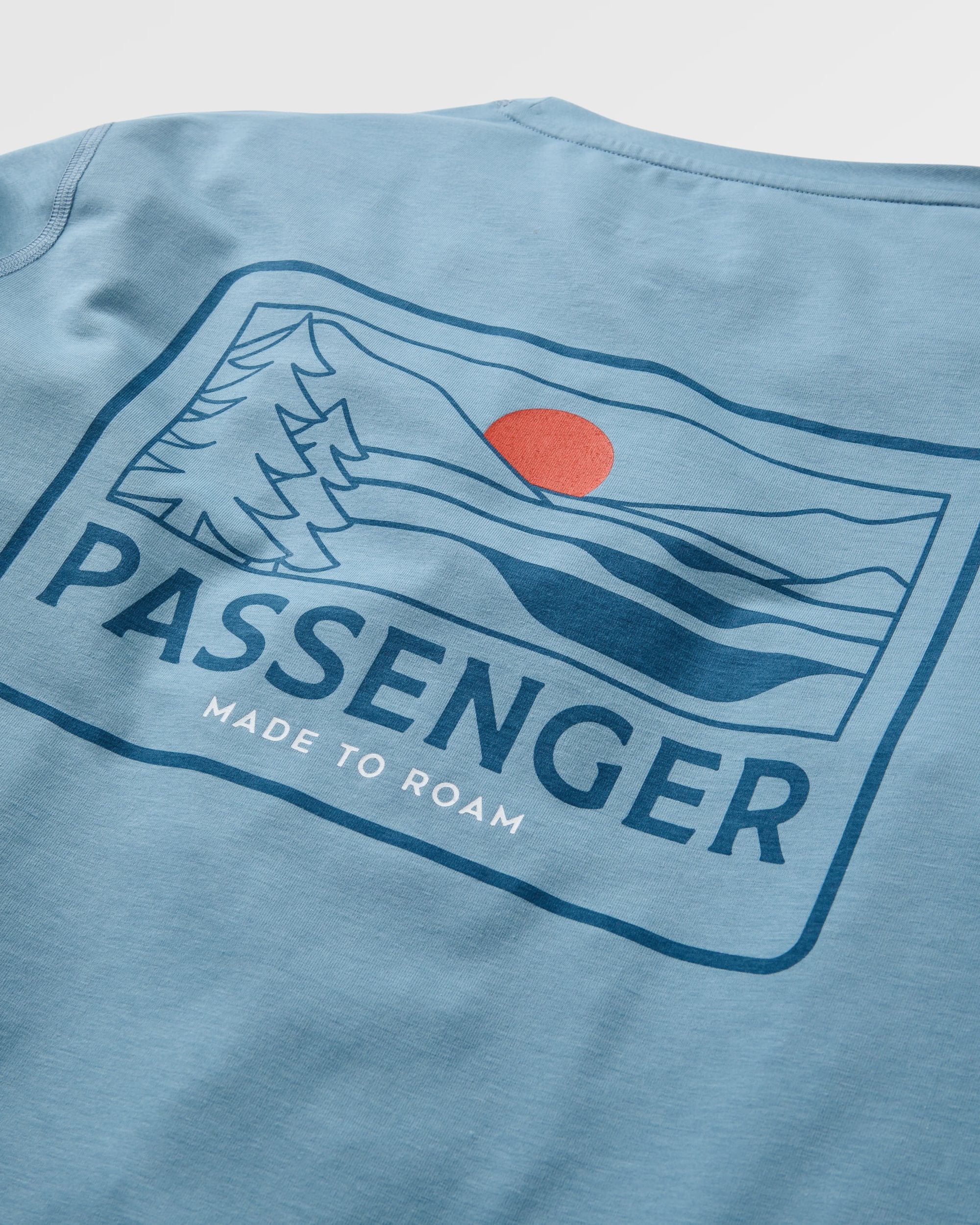 Roamscreen UPF50 Drirelease® Men's LS T-Shirt - Faded Denim - Image 10