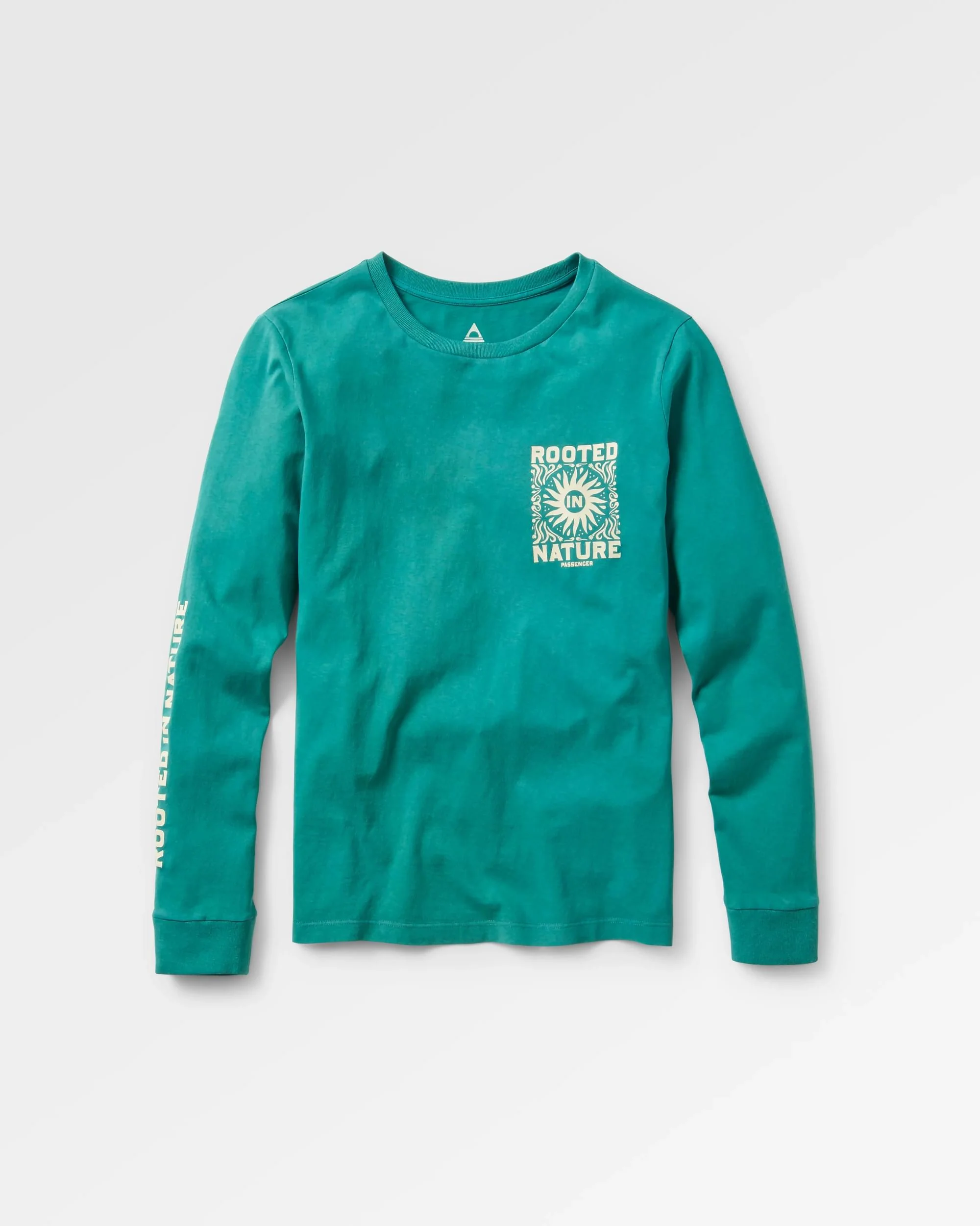 Rooted In Nature LS T-Shirt - Blue Sea - Image 2