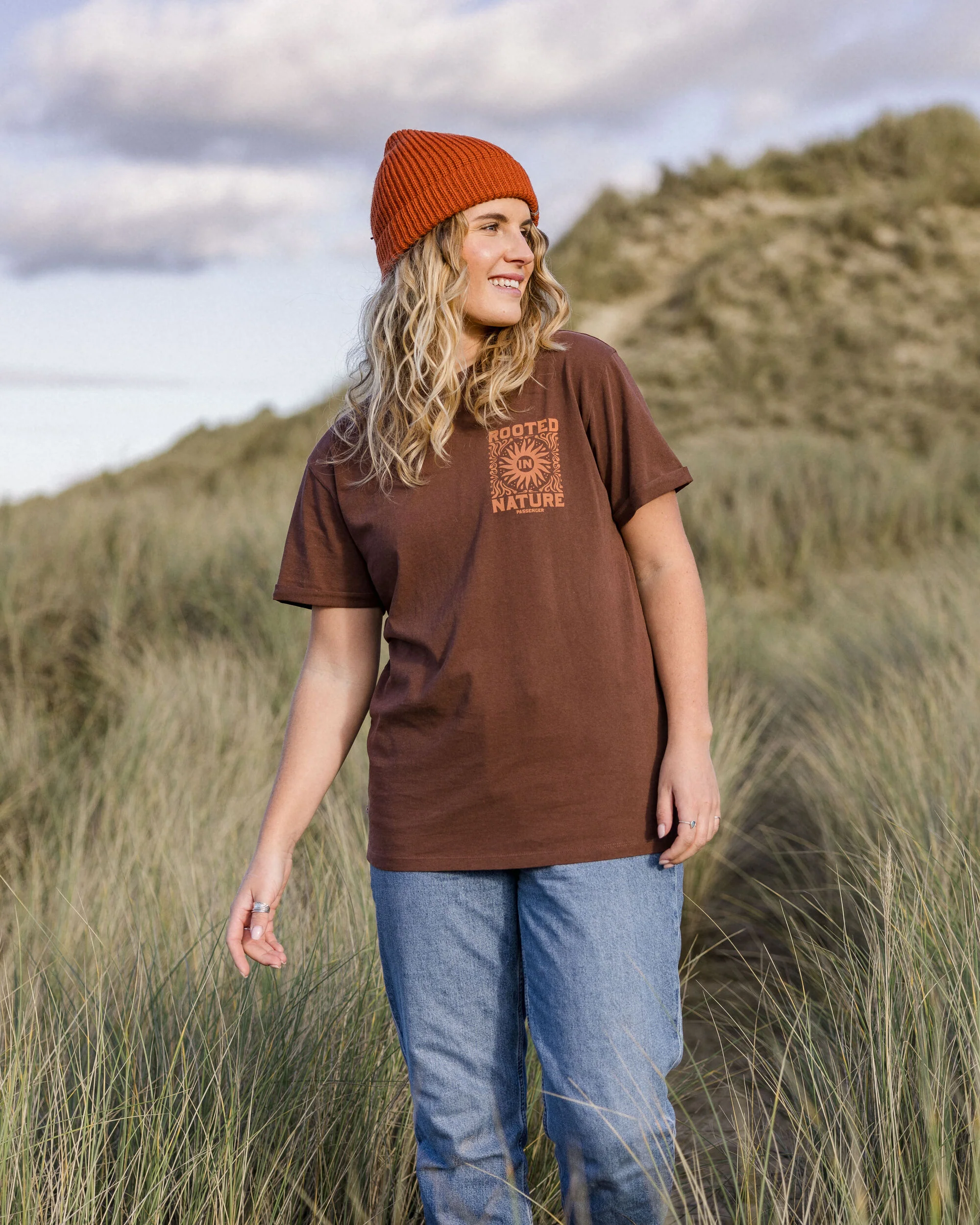 Rooted In Nature T-Shirt - Chestnut - Image 4
