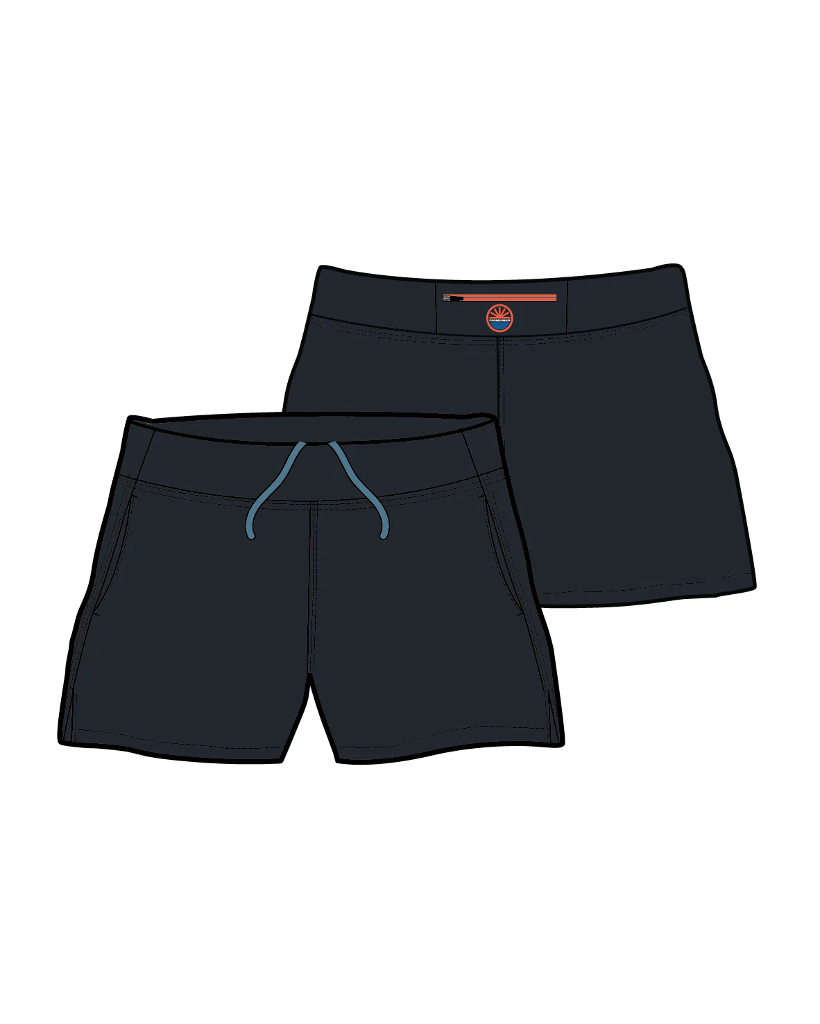 Roundtrip Trail Short 5" - Black - Image 11