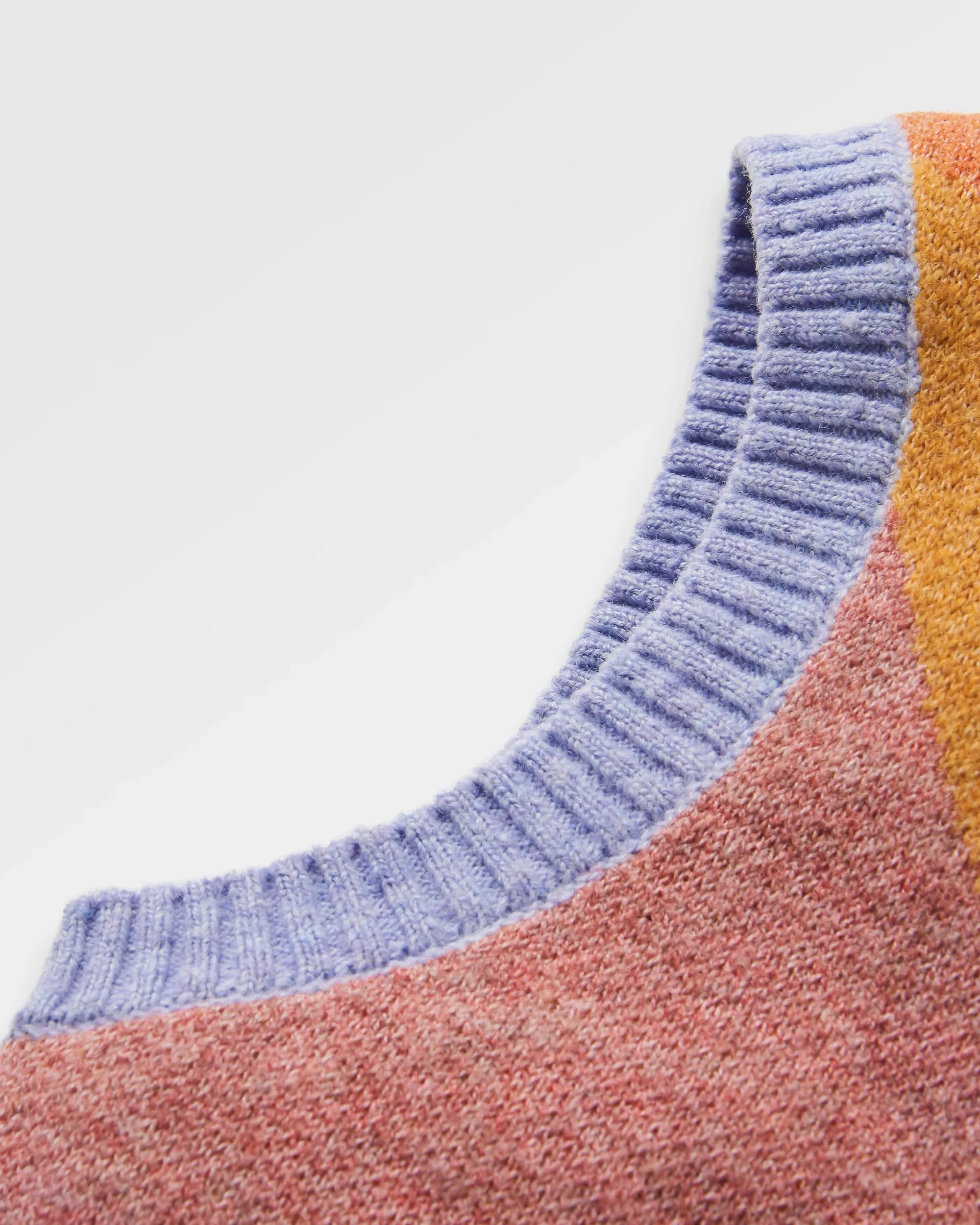 Scenic Knitted Vest - Scenic Sunrise Orange - Image 9