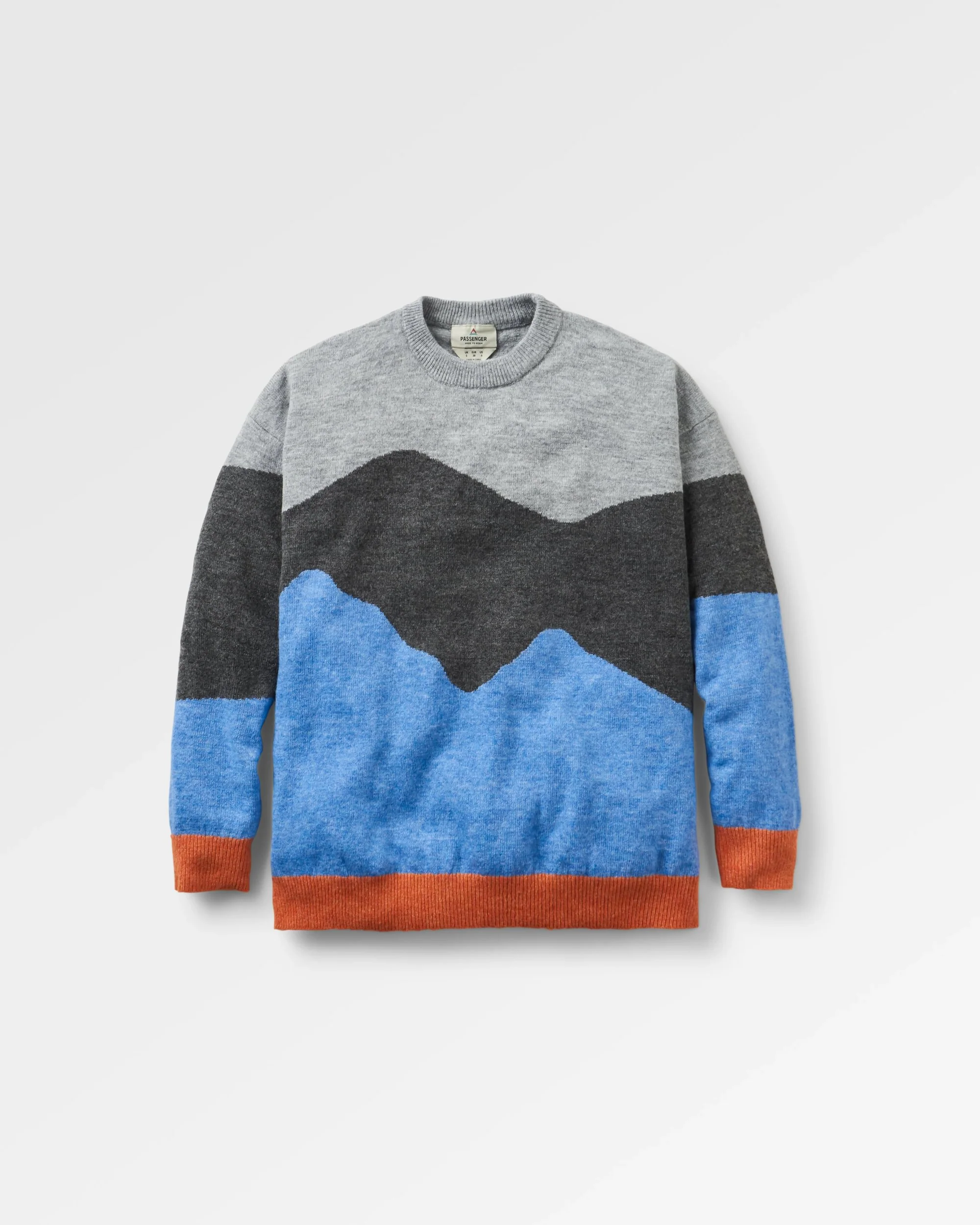 Scenic 'Light' Knitted Jumper - Scenic Grey