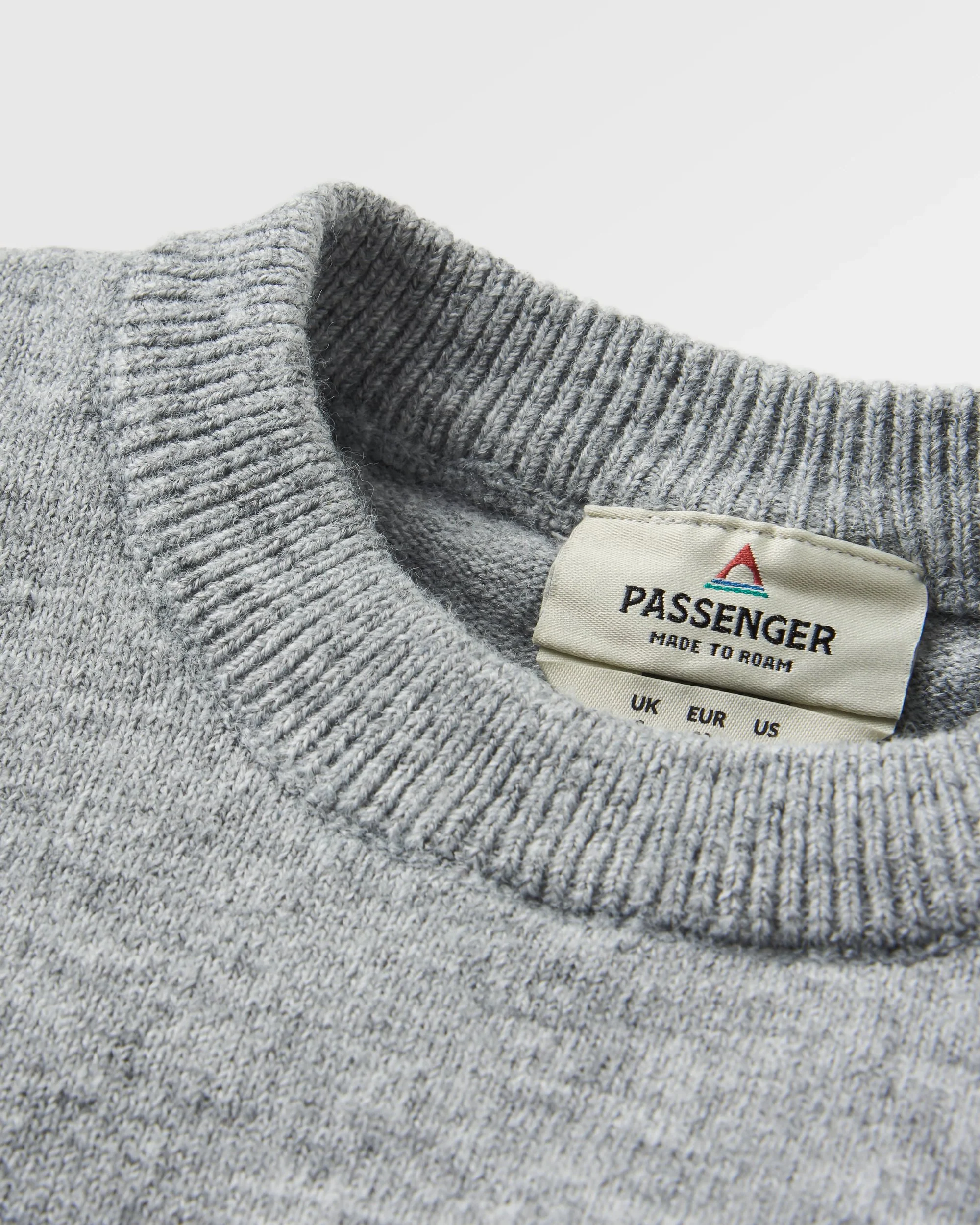 Scenic 'Light' Knitted Jumper - Scenic Grey - Image 2