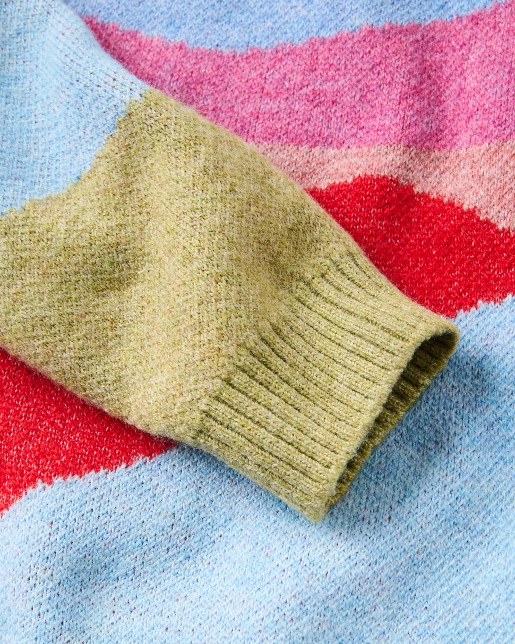 Scenic Knitted Cardigan - Scenic Dusty Olive - Image 3