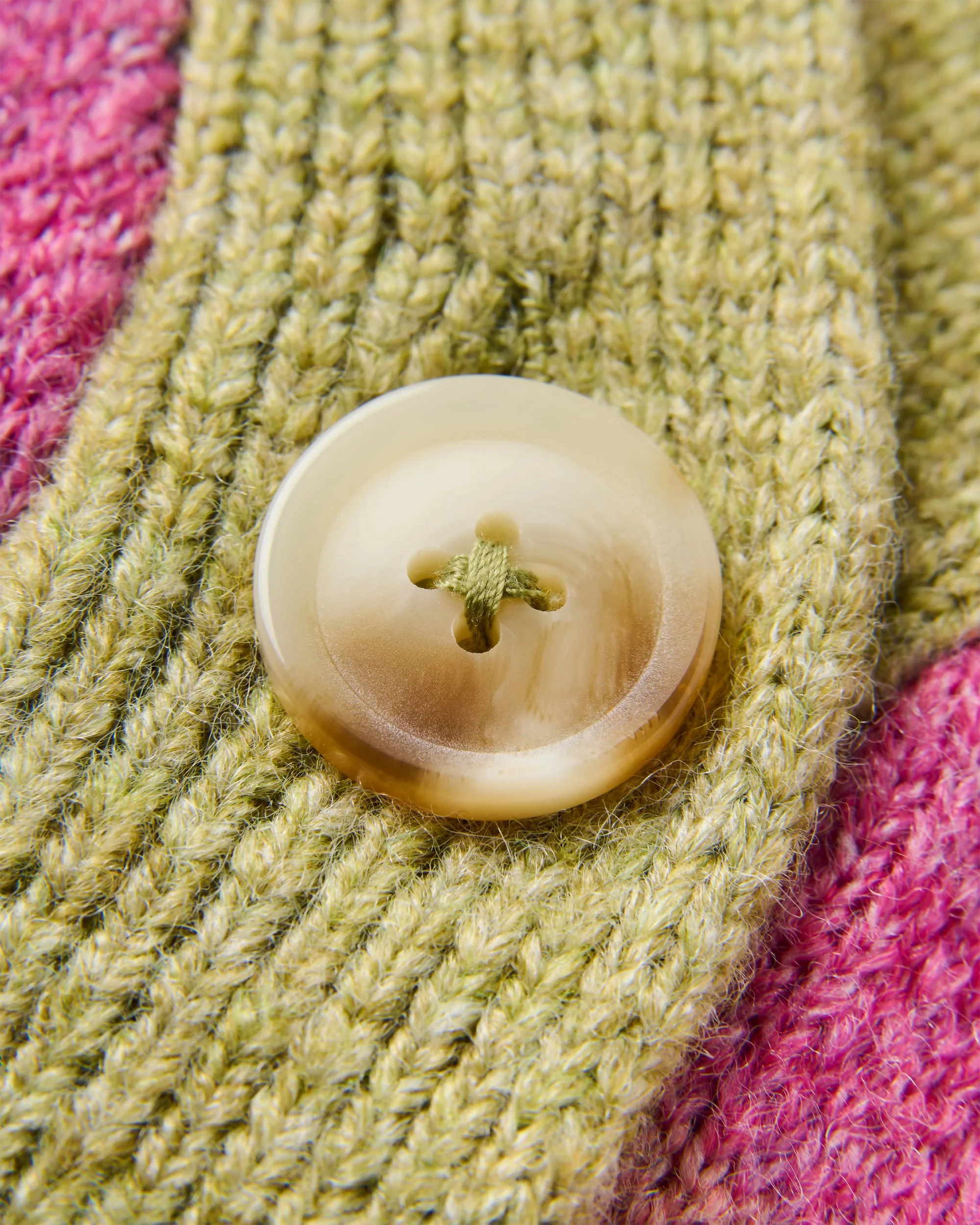 Scenic Knitted Cardigan - Scenic Dusty Olive - Image 4