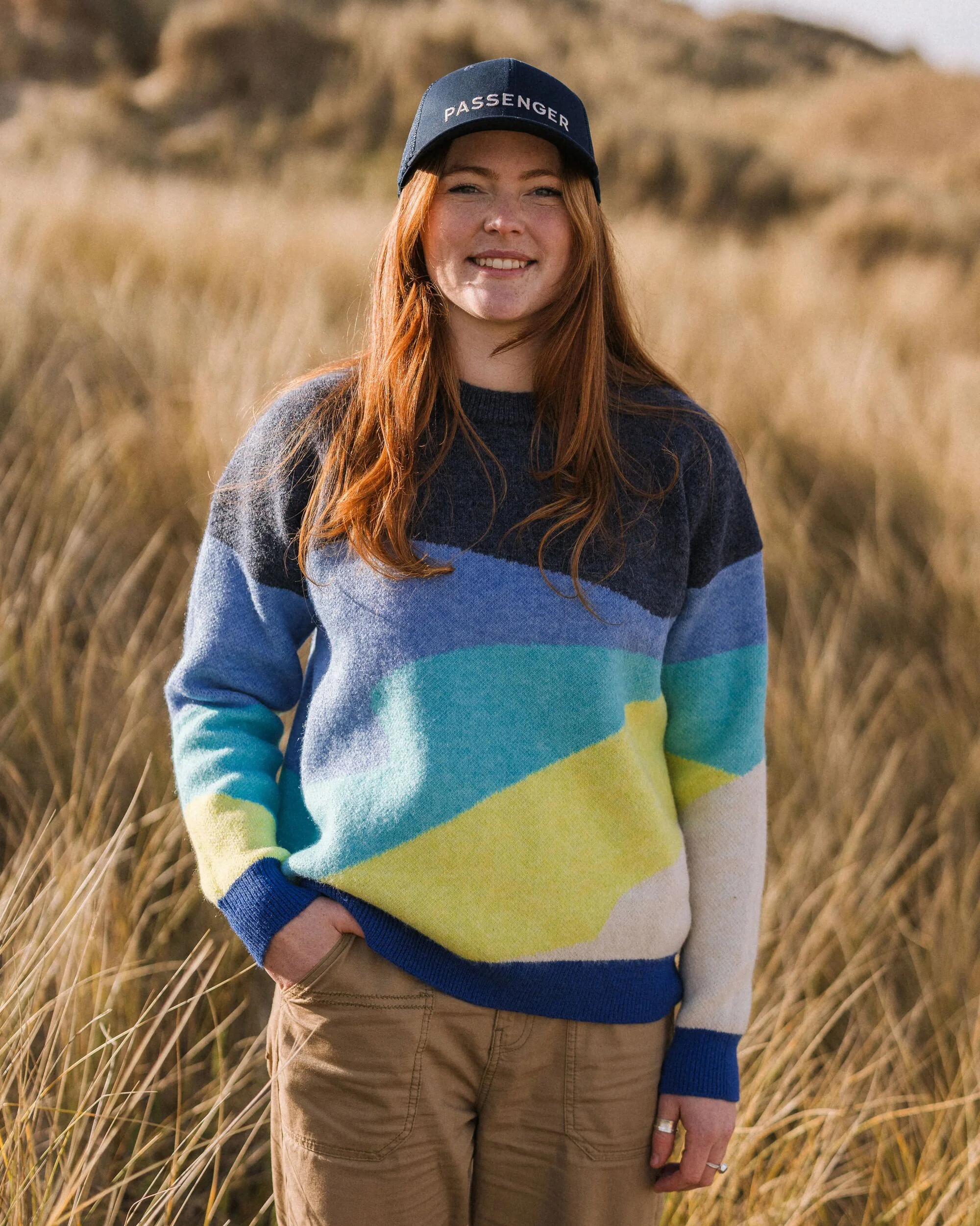 Scenic Knitted Jumper - Scenic Azure Blue - Image 4