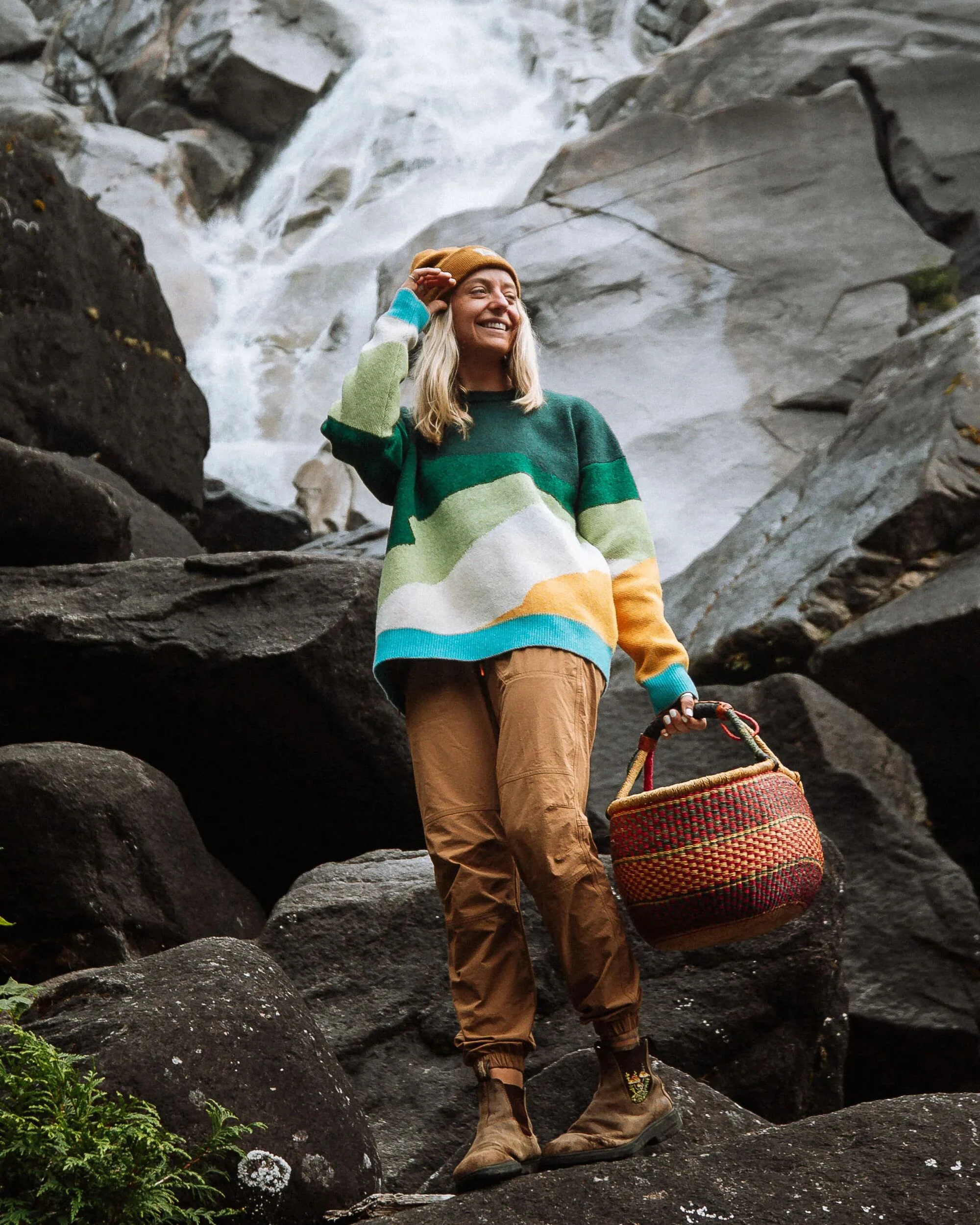 Scenic Knitted Jumper - Scenic Dark Fern - Image 4