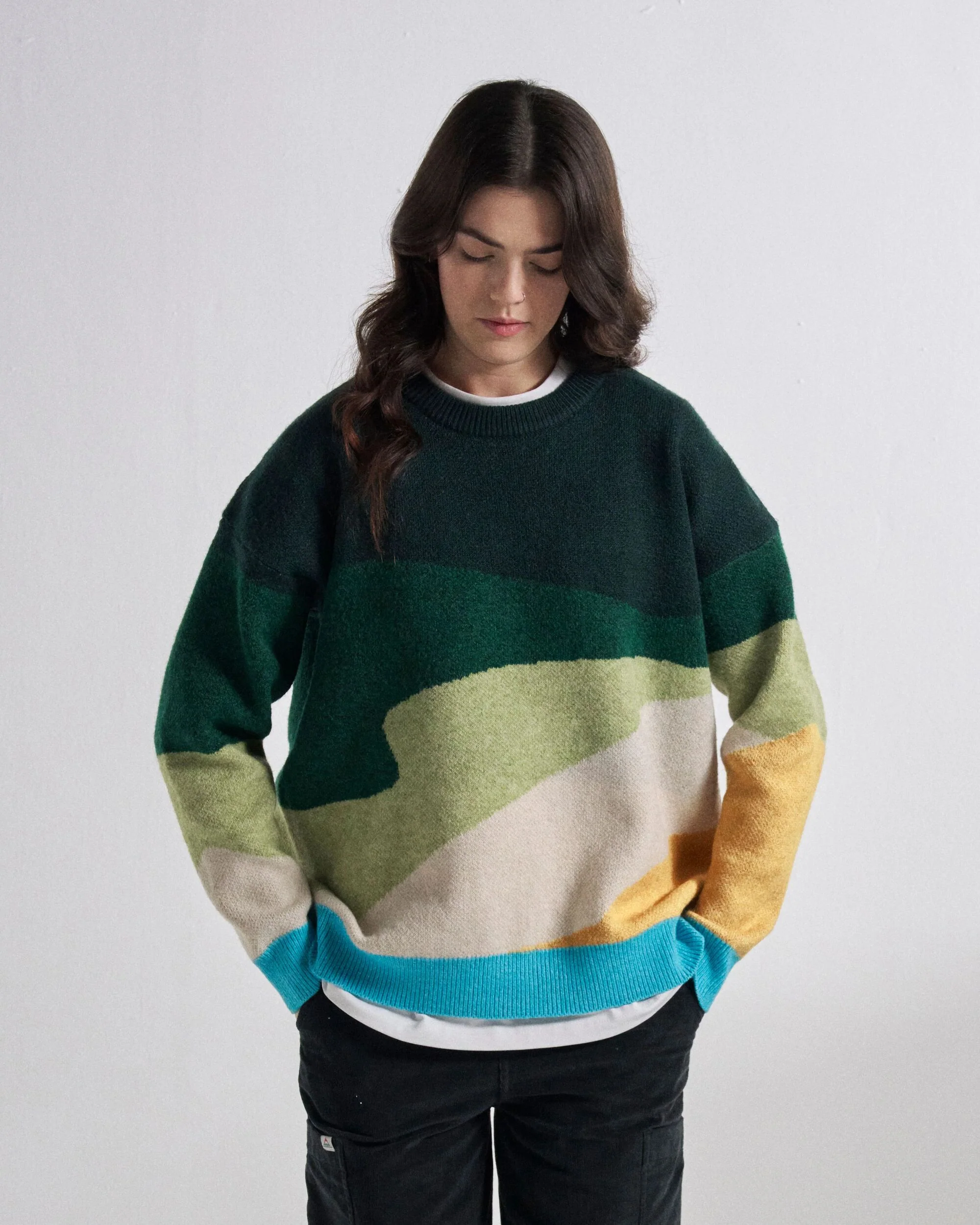 Scenic Knitted Jumper - Scenic Dark Fern - Image 7