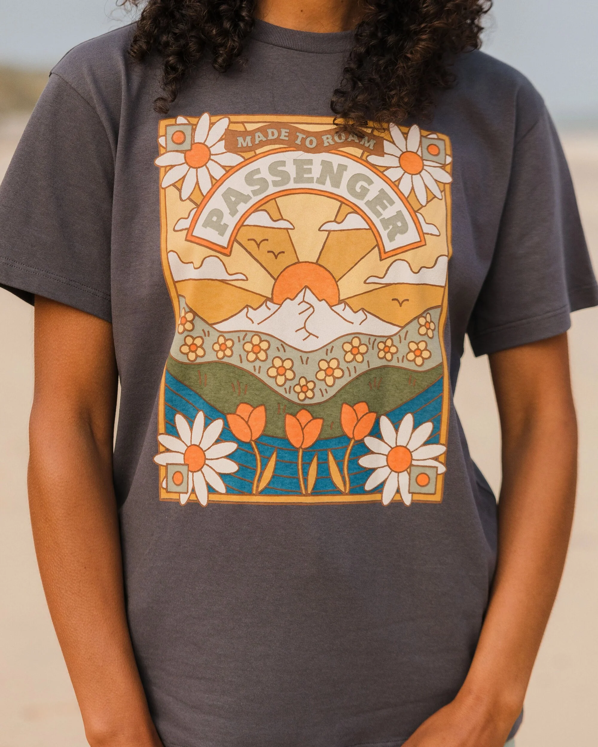 Seasonal Oversized T-Shirt - Charcoal - Image 3