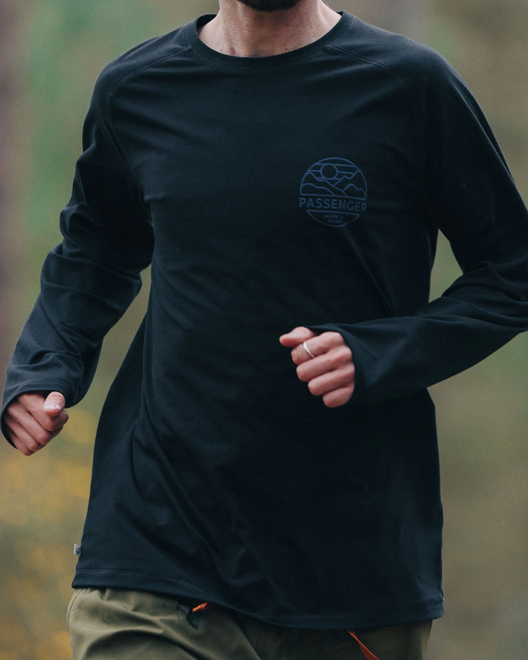 Sedona DrireleaseĀ® Active LS T-Shirt - Black - Image 3