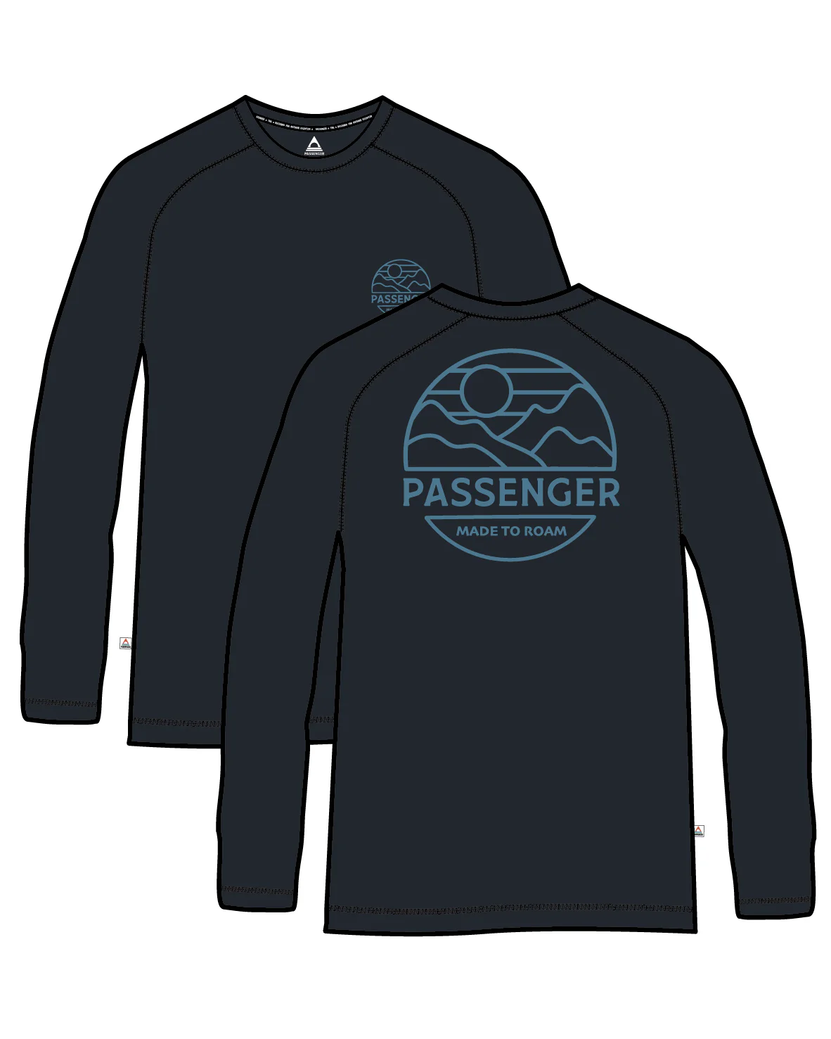 Sedona DrireleaseĀ® Active LS T-Shirt - Black - Image 9